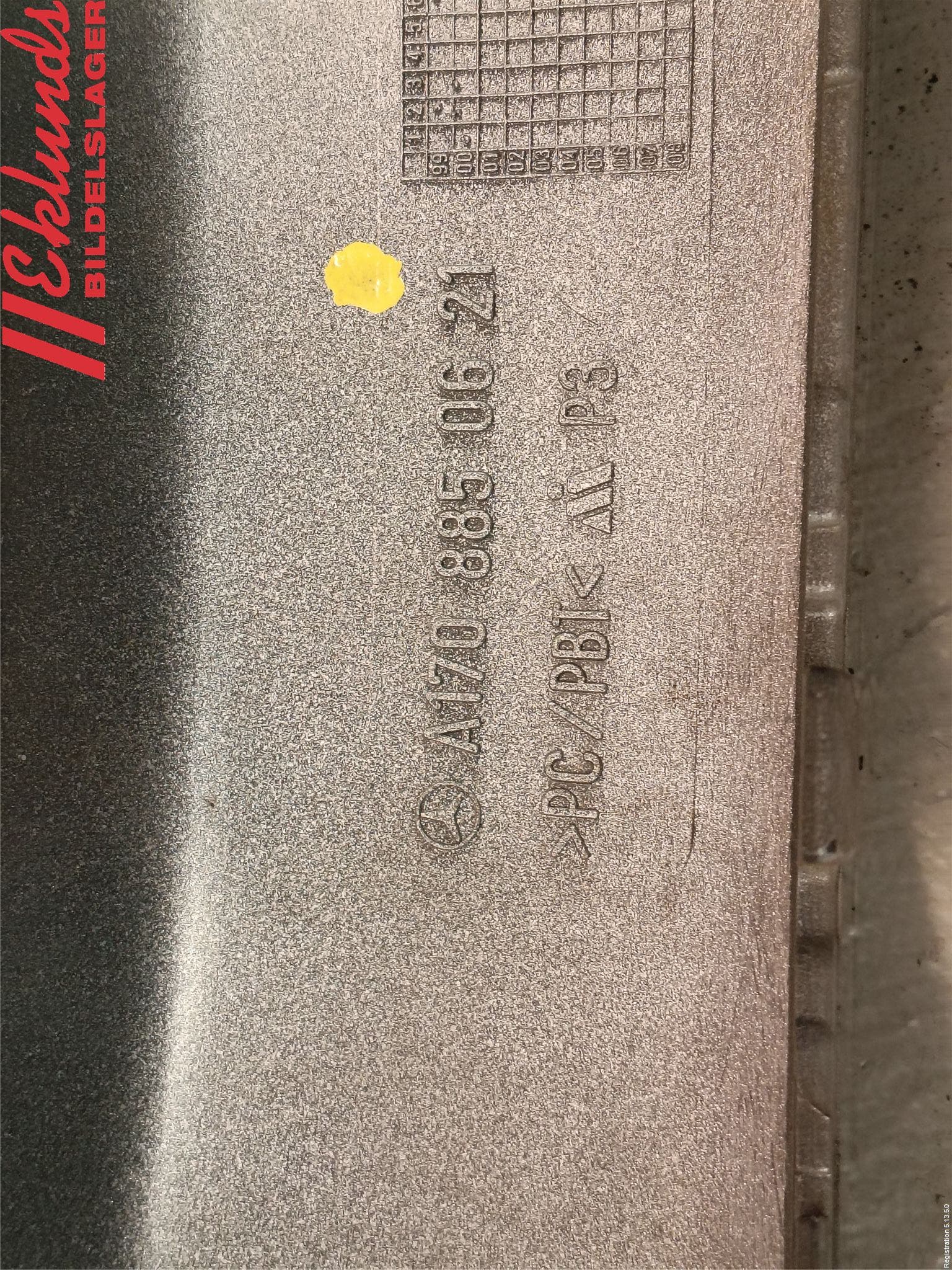 Mercedes-Benz MB SLK (R170) 96-04 Stöt Utfyllnad-List-Grill