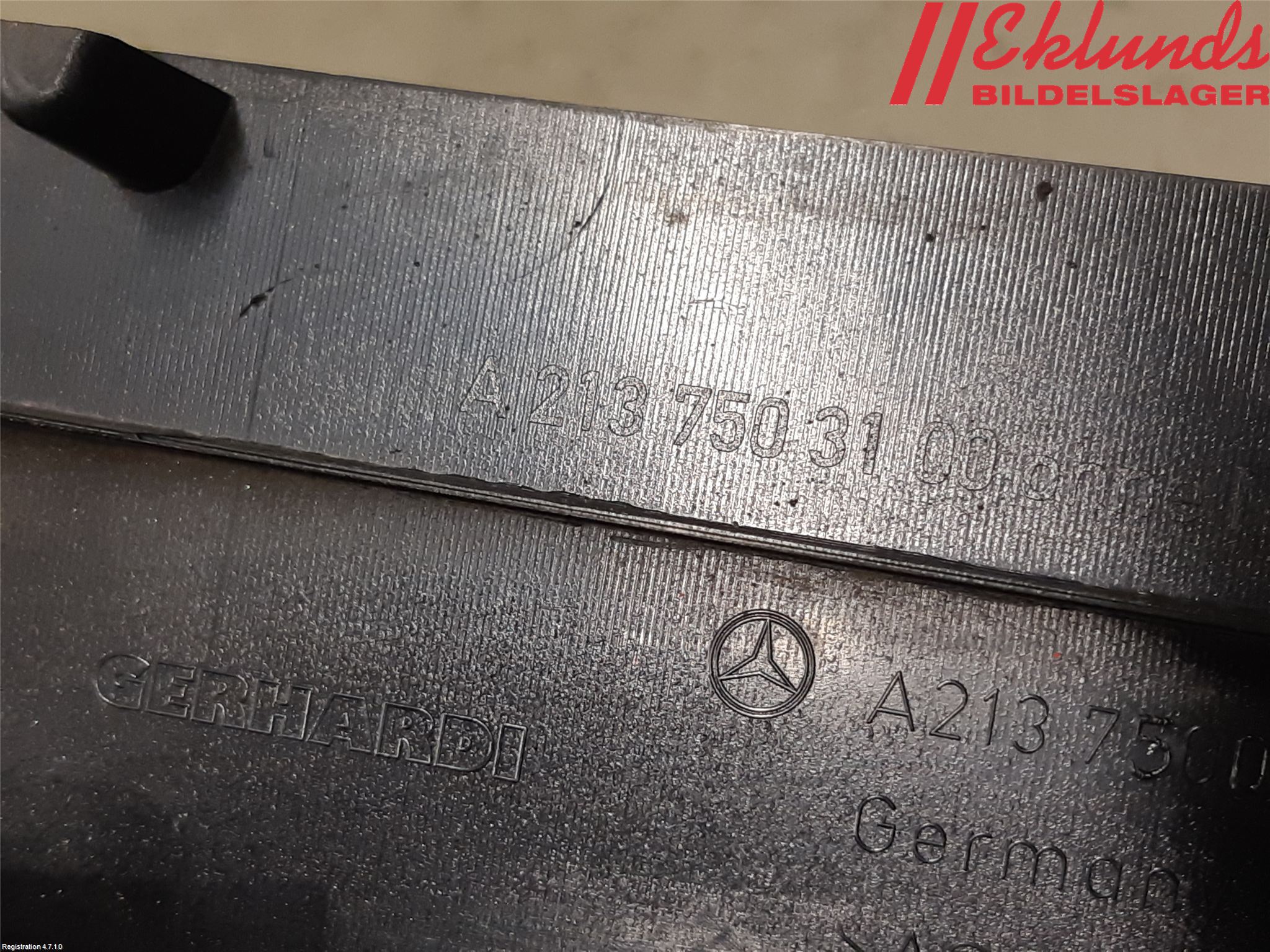 Mercedes-Benz MB E-KLASS (W213) 16-23 List Bak-Baklucka