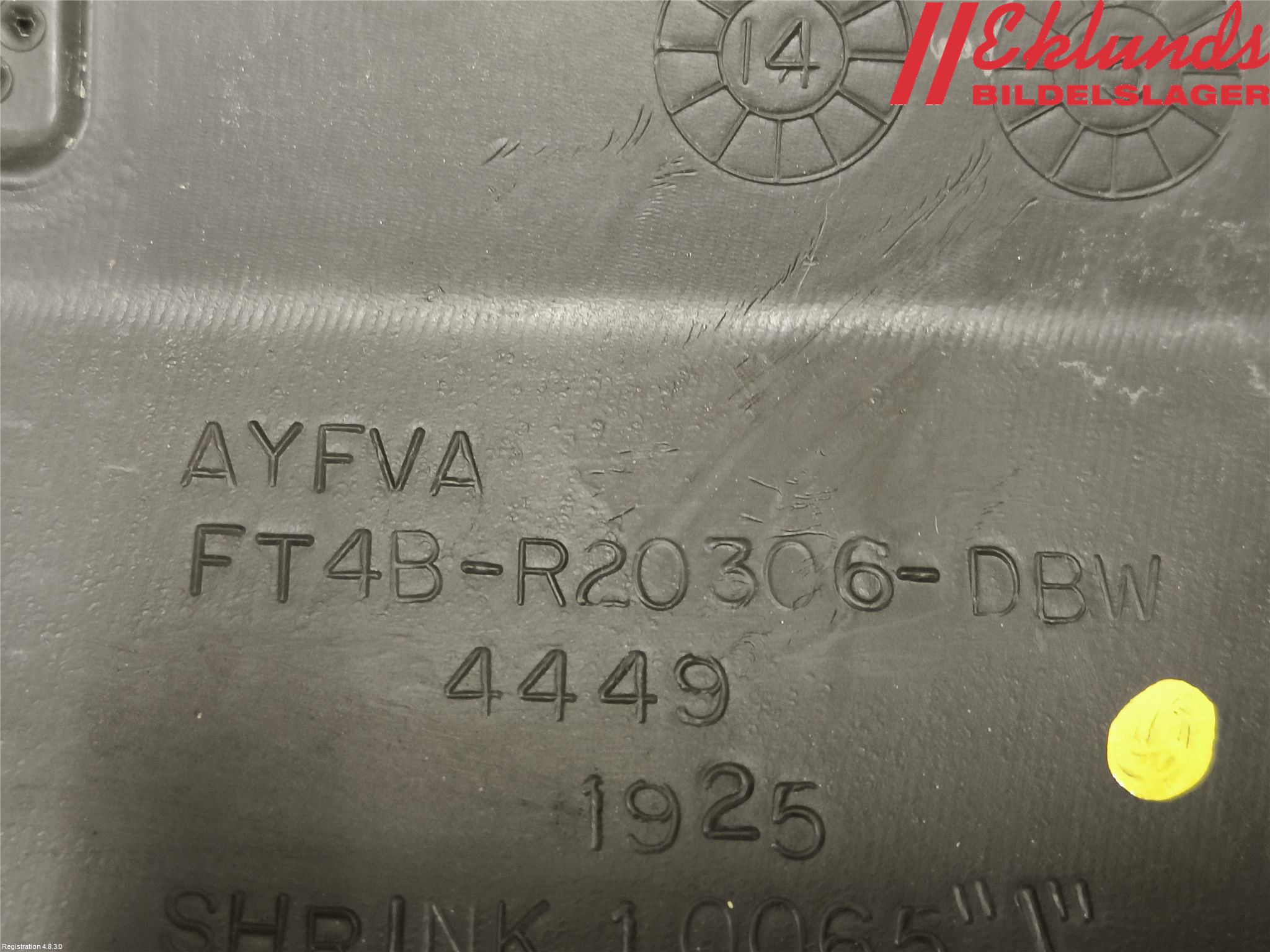 Ford EDGE Dörr Dekorlist Fram Hö