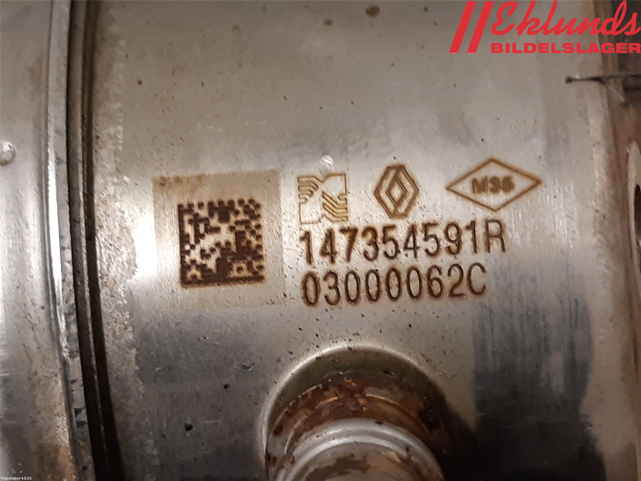 Renault TRAFIC/E-TECH 15- Egr Ventil