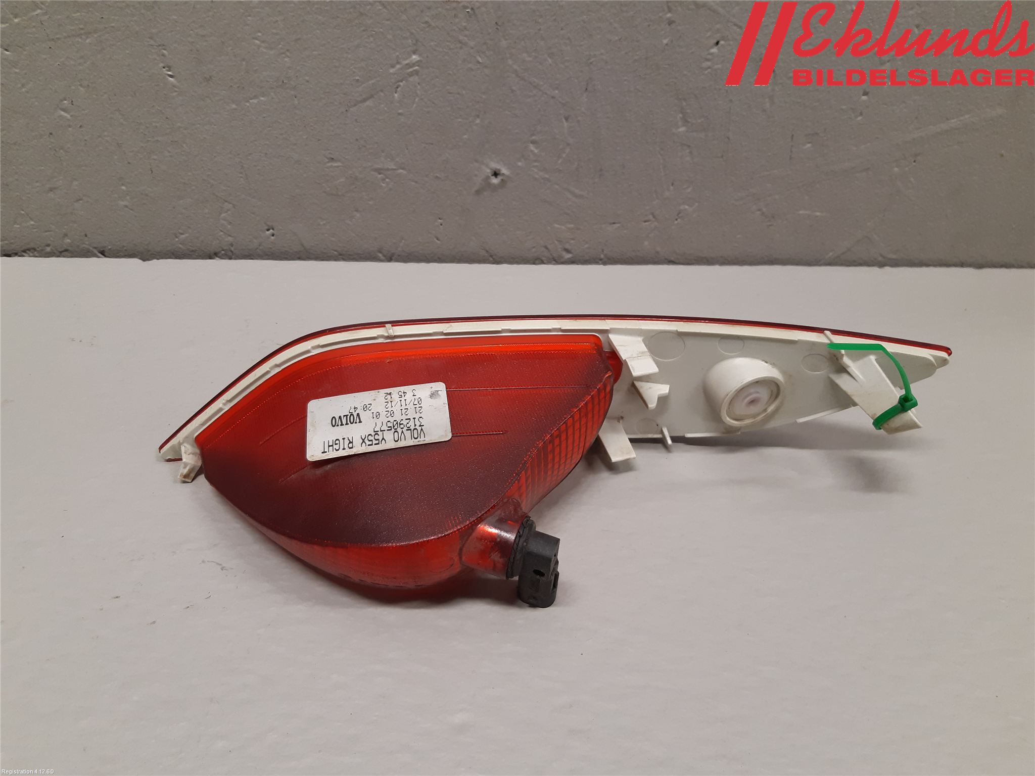 Volvo V40 12-19 Dimljus/Reflex Bak