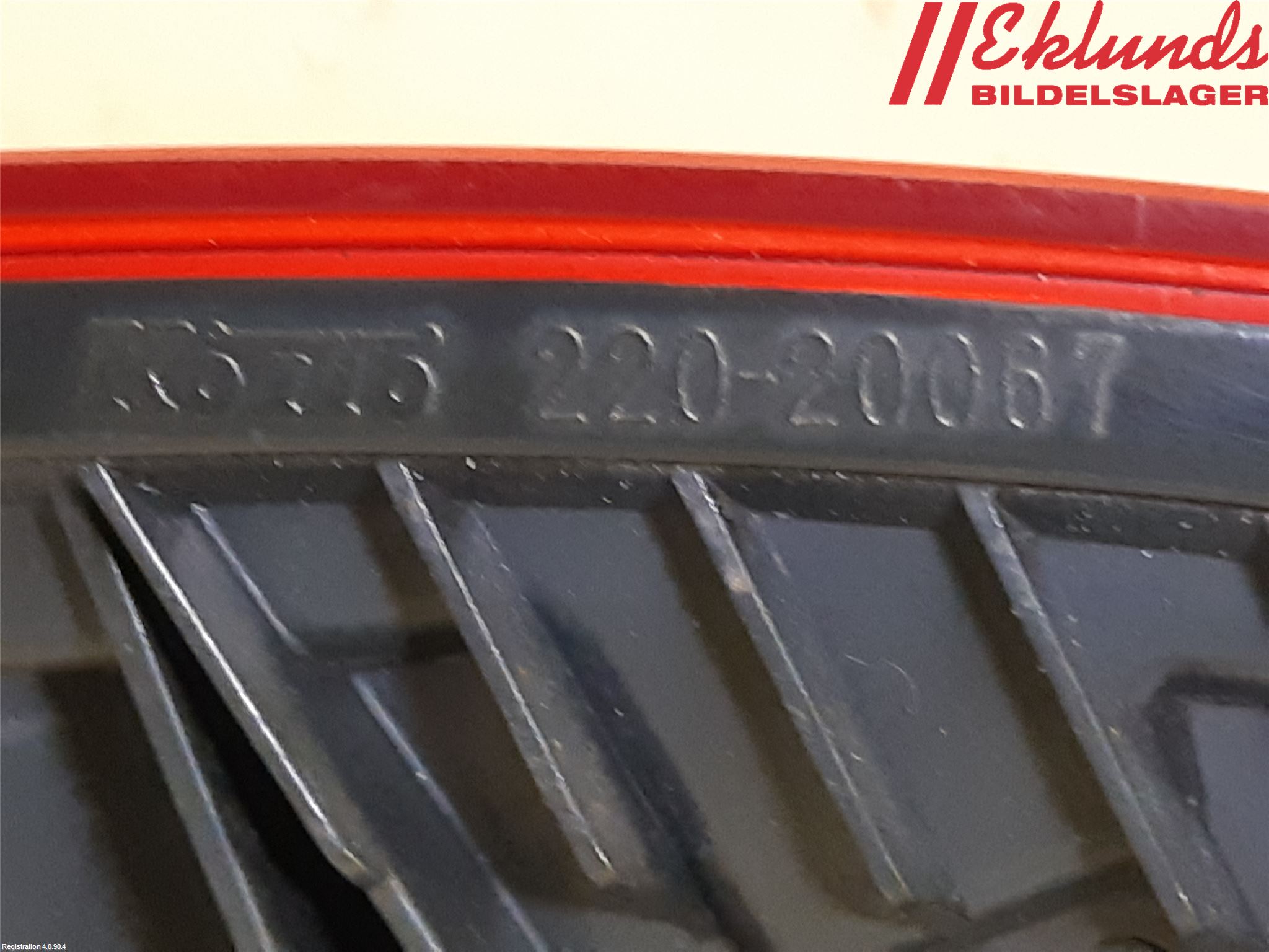 Subaru OUTBACK 10-15 Bakljus Vänster