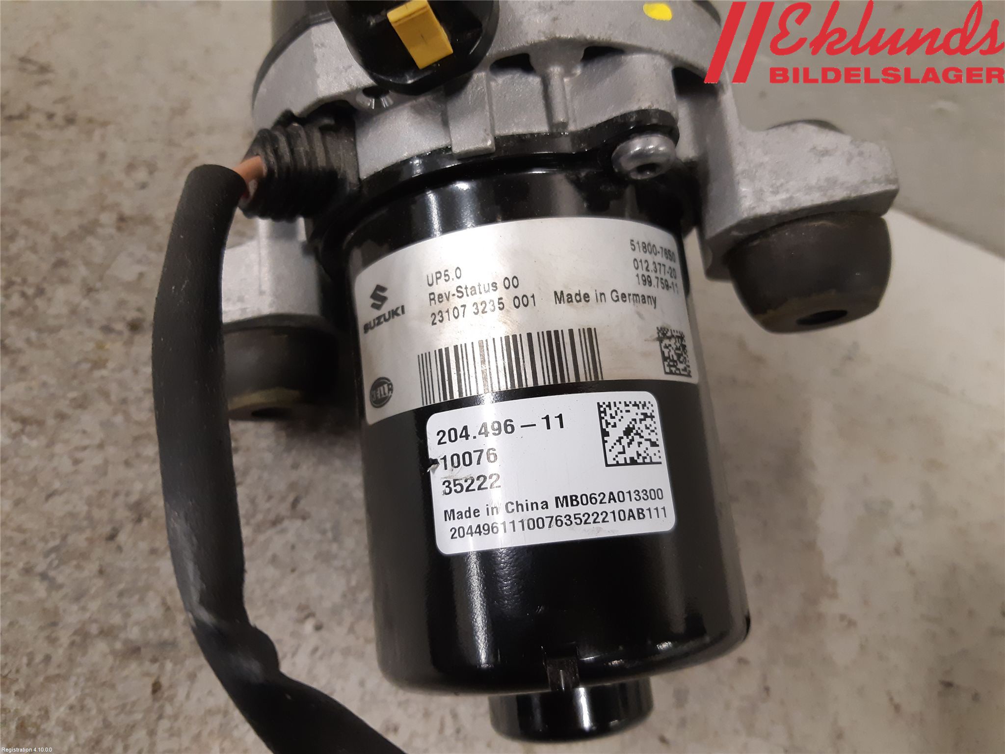 Suzuki VITARA 15- Vakuumpump