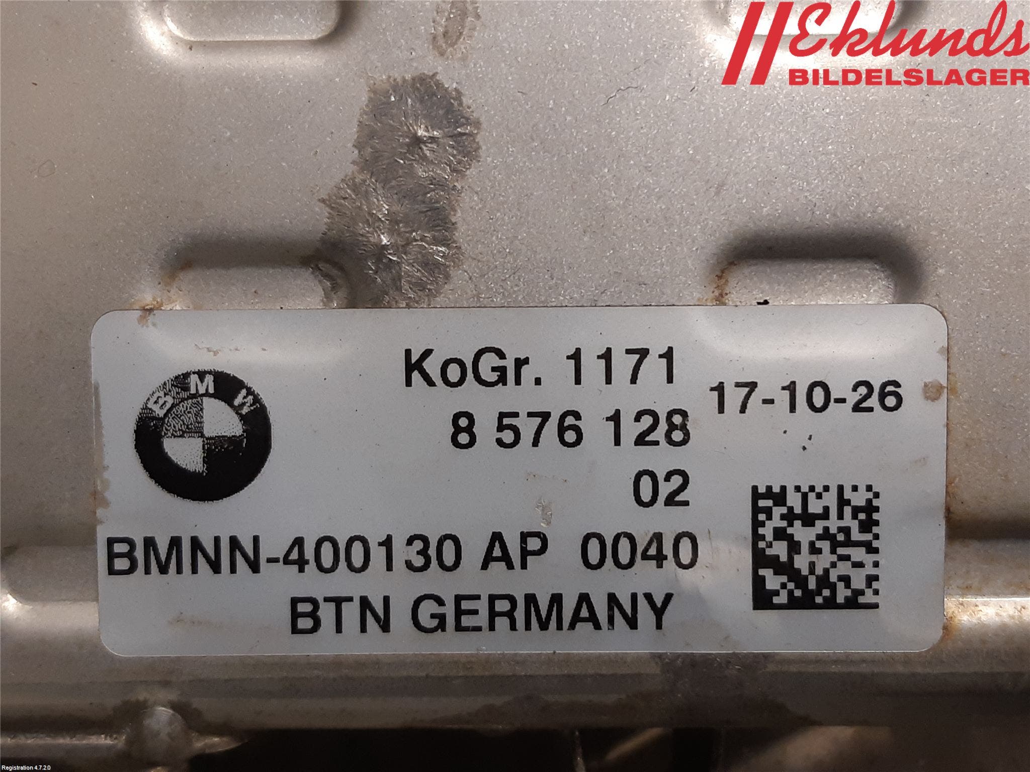 BMW 5 G30/G31/F90 17-23 Avgaskylare