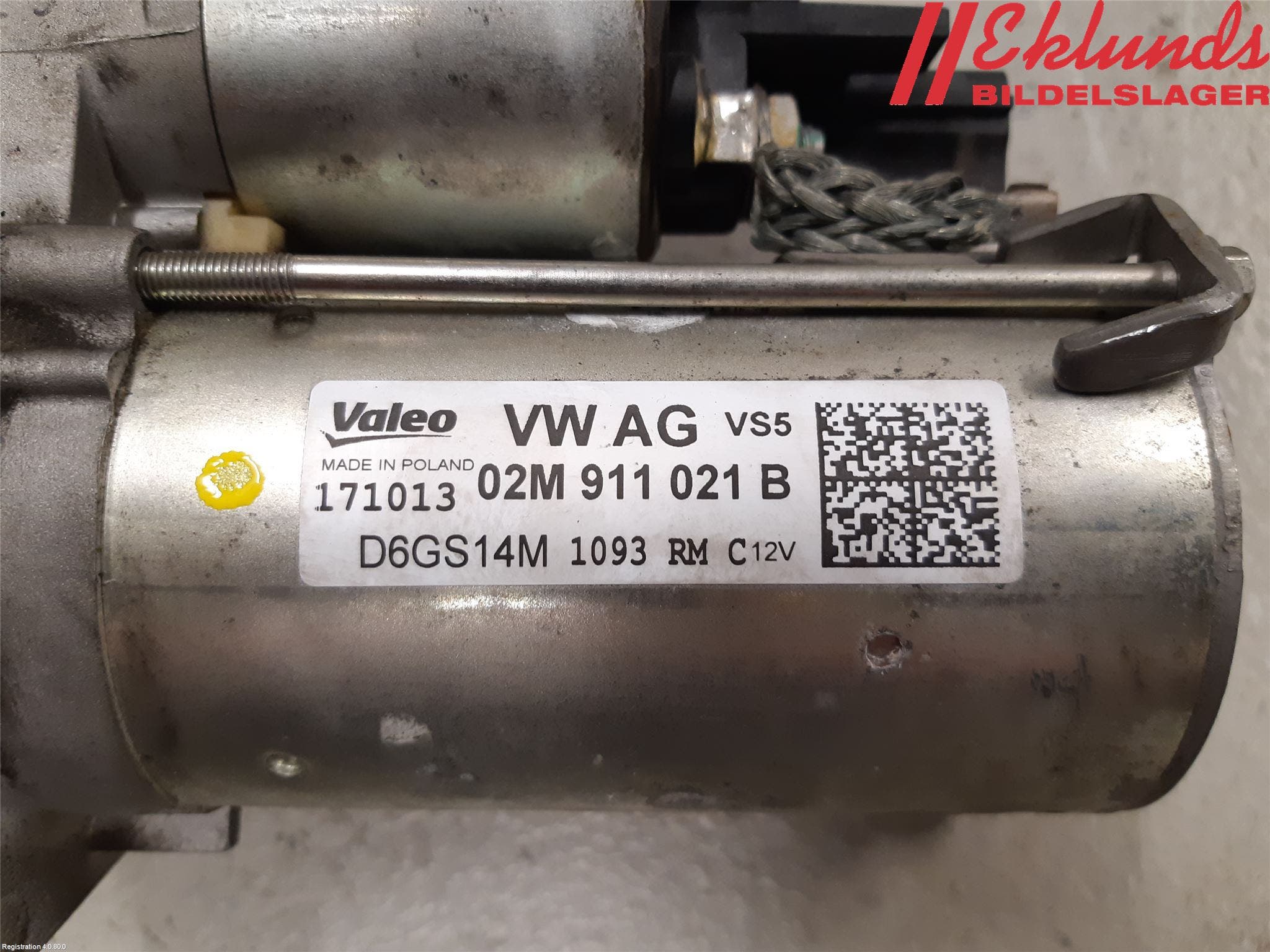 Volkswagen VW TIGUAN 07-16 Startmotor