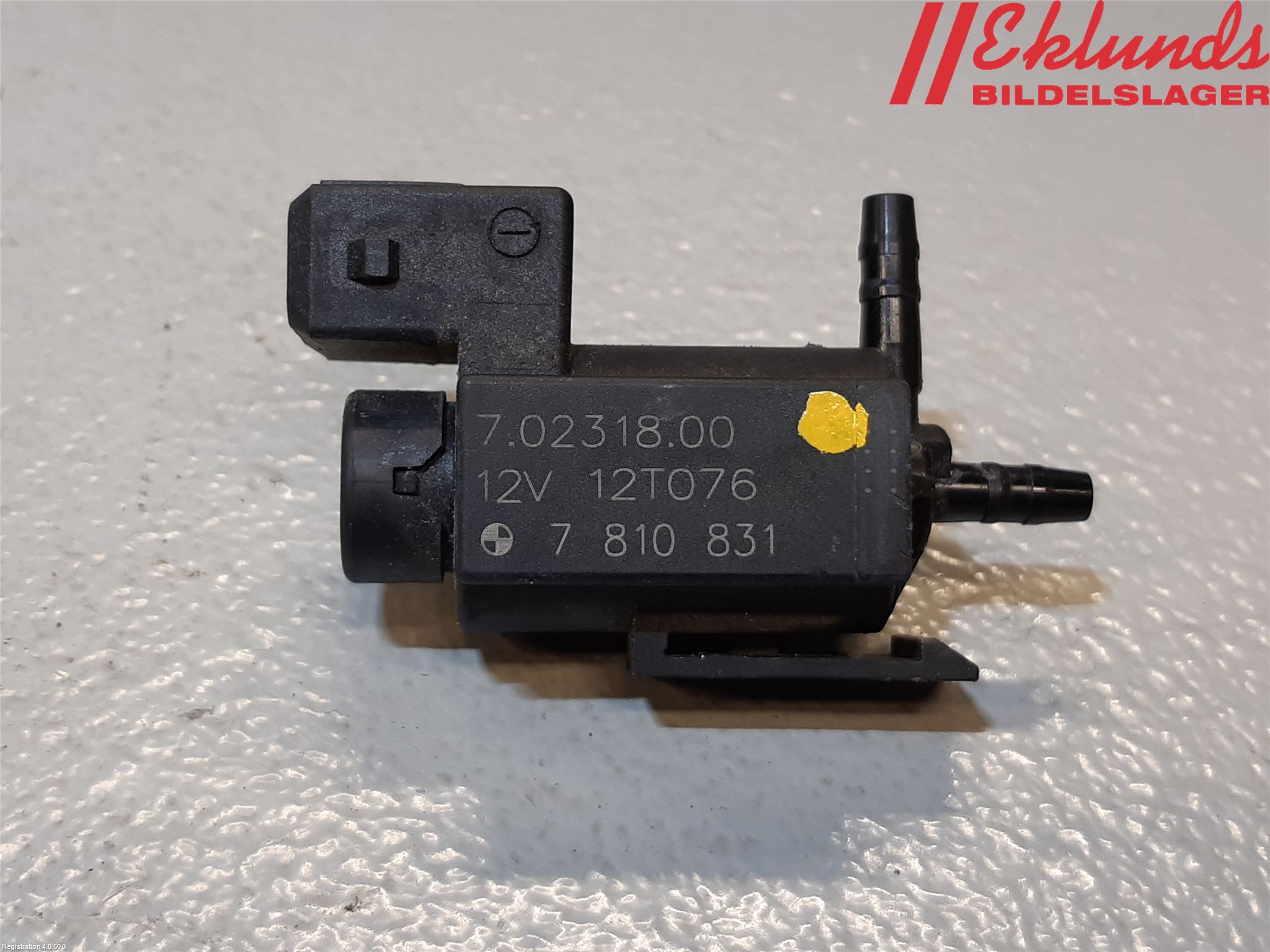 BMW 5 F10/F11/F18 09-17 Vakuumventil