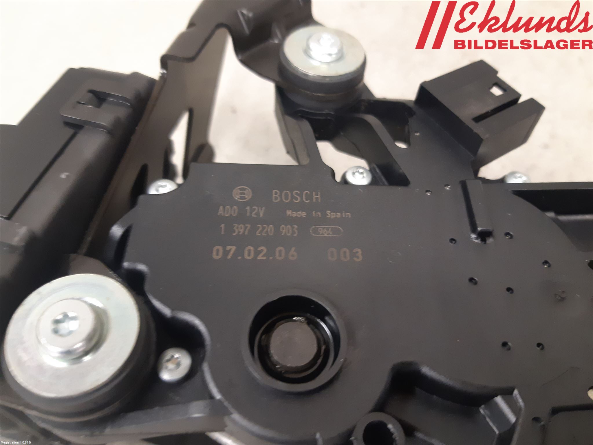BMW 5 E60/61 Sed/Tou 02-10 Torkarmotor Baklucka