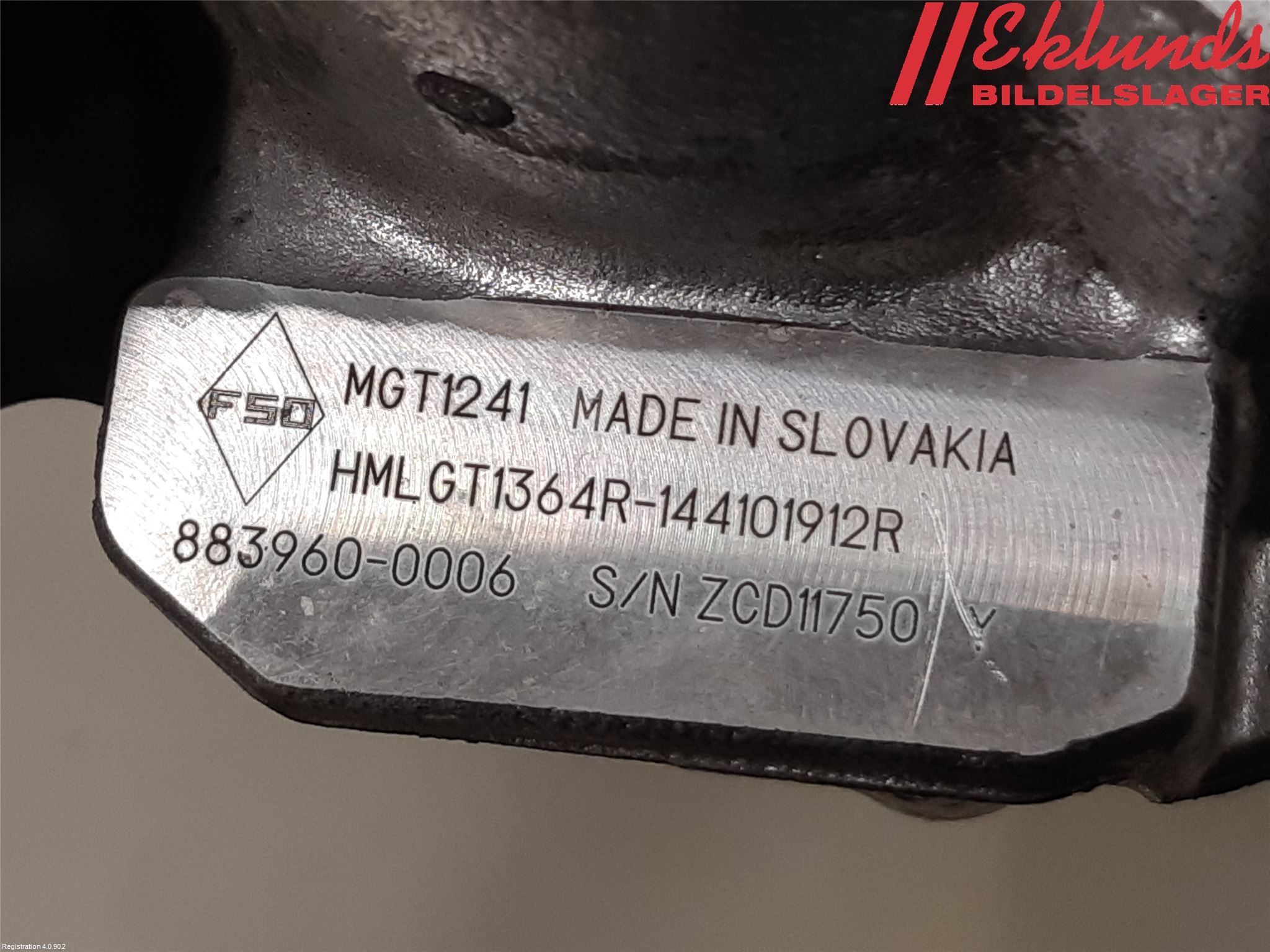 Nissan TOWNSTAR 22- Turboaggregat