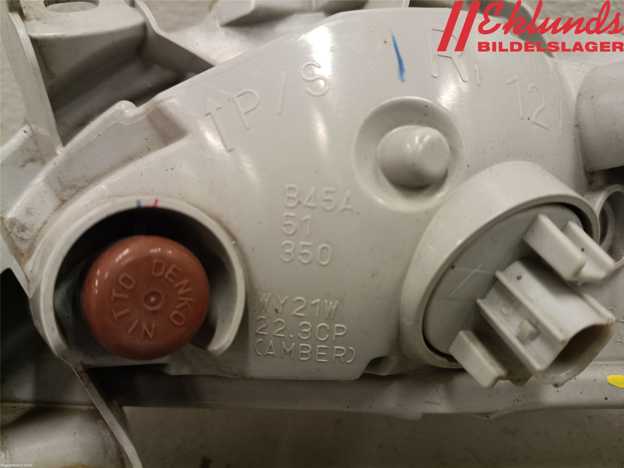 Mazda 3 III 14-19 Dimljus-Varselljus Fram