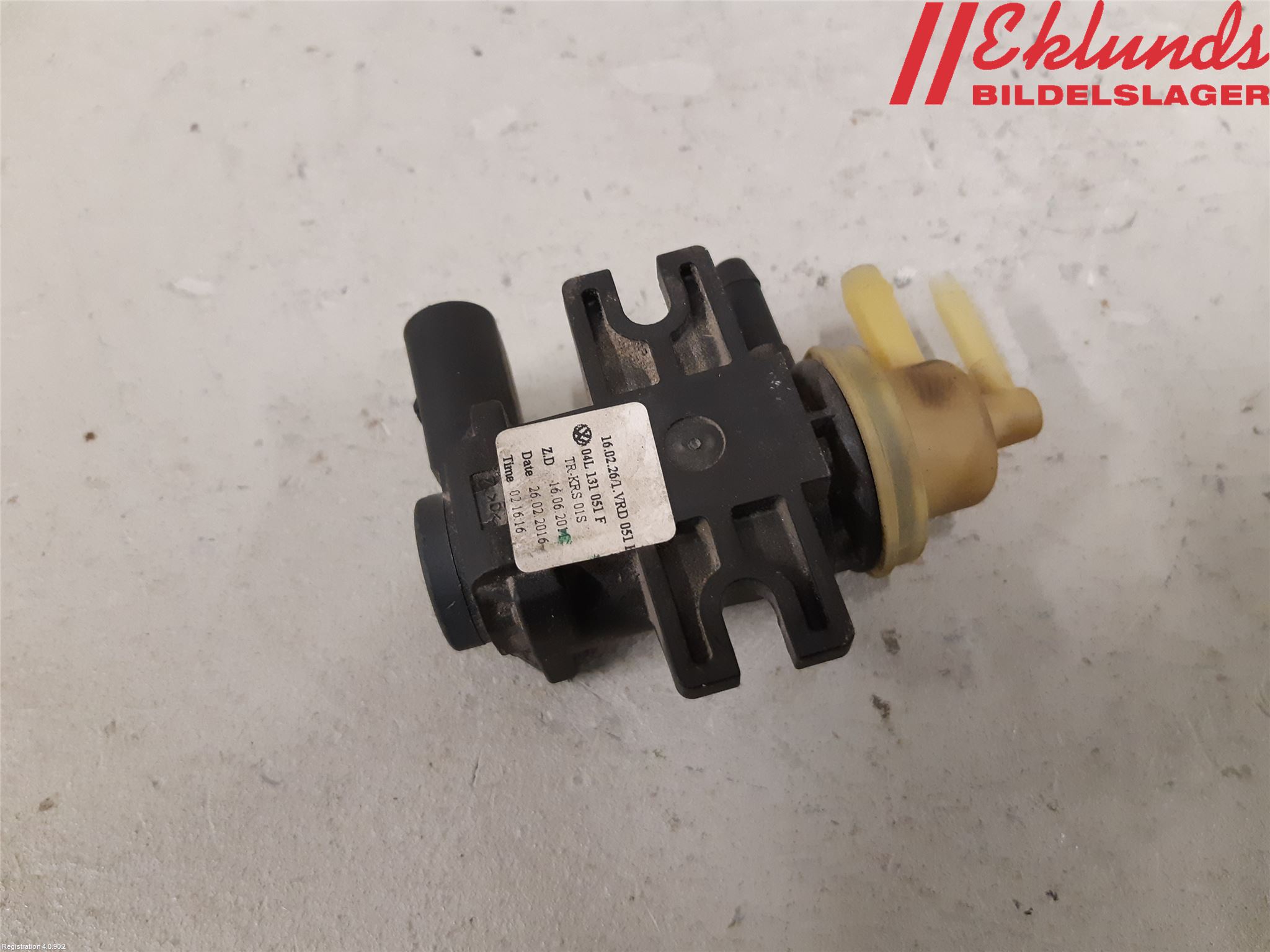 Volkswagen VW PASSAT 15-19 Vakuumventil
