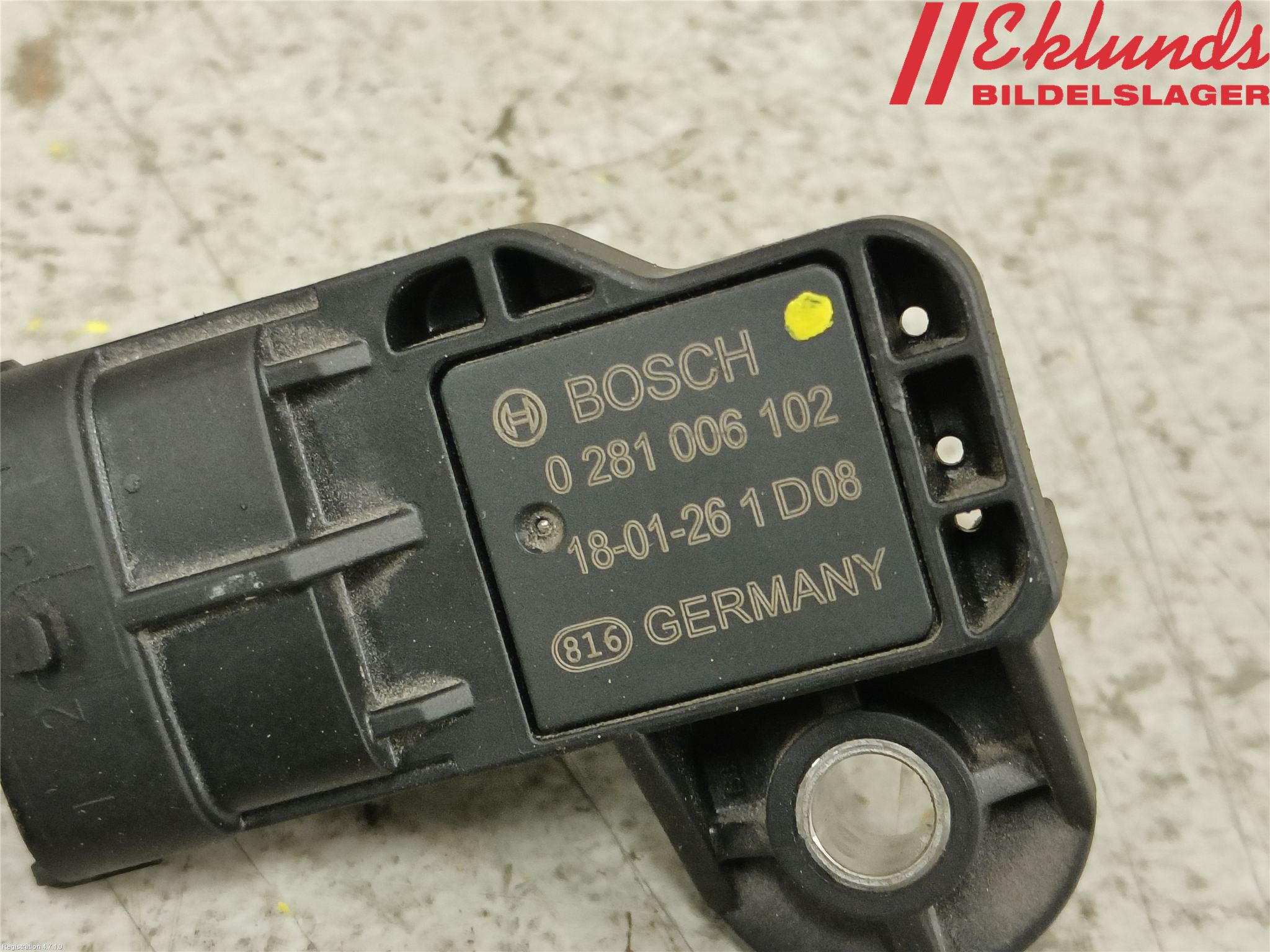 Opel COMBO D 12-18 Injmappsensor