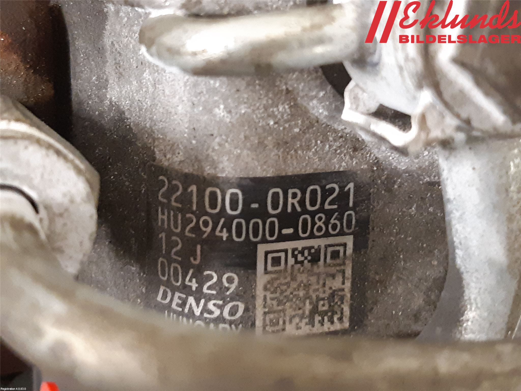 Toyota AVENSIS 07-08 Bränsle Insppump Diesel
