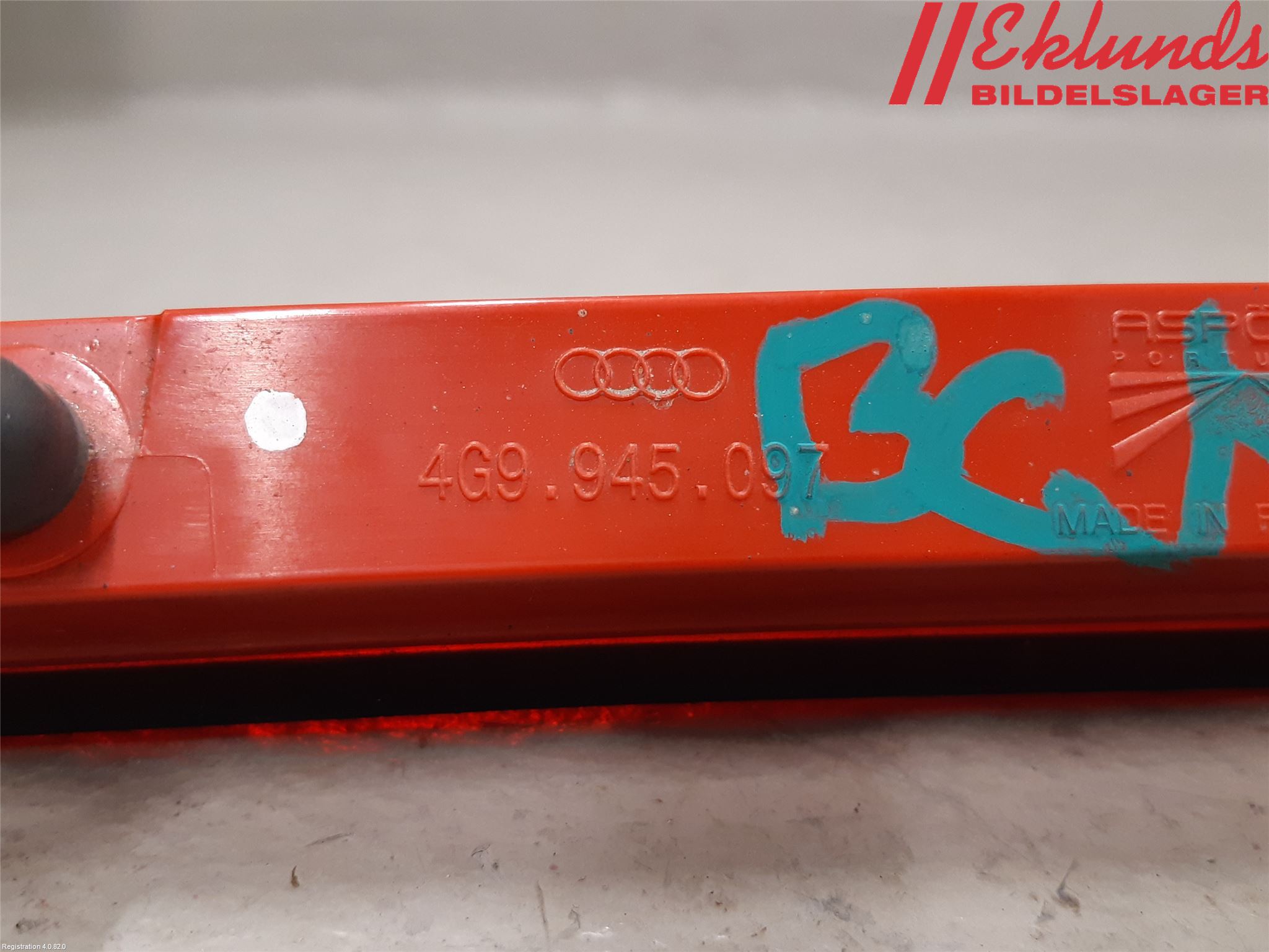 Audi A6/S6 4G 11-18 Bromsljus Bakruta