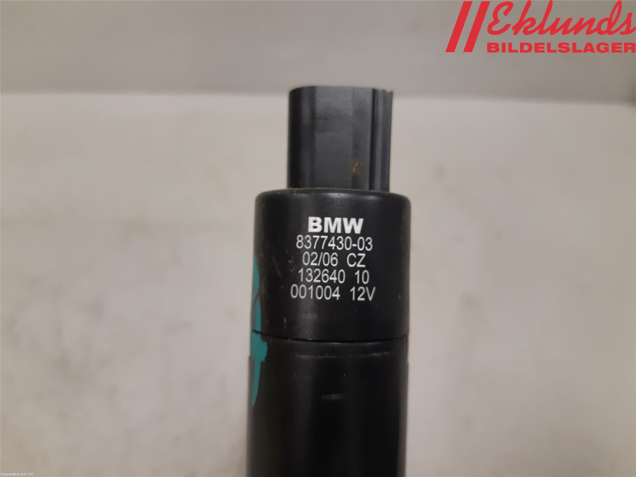 BMW 3 E90/91 SED/TOU 05-12 Spolarpump Högtryck