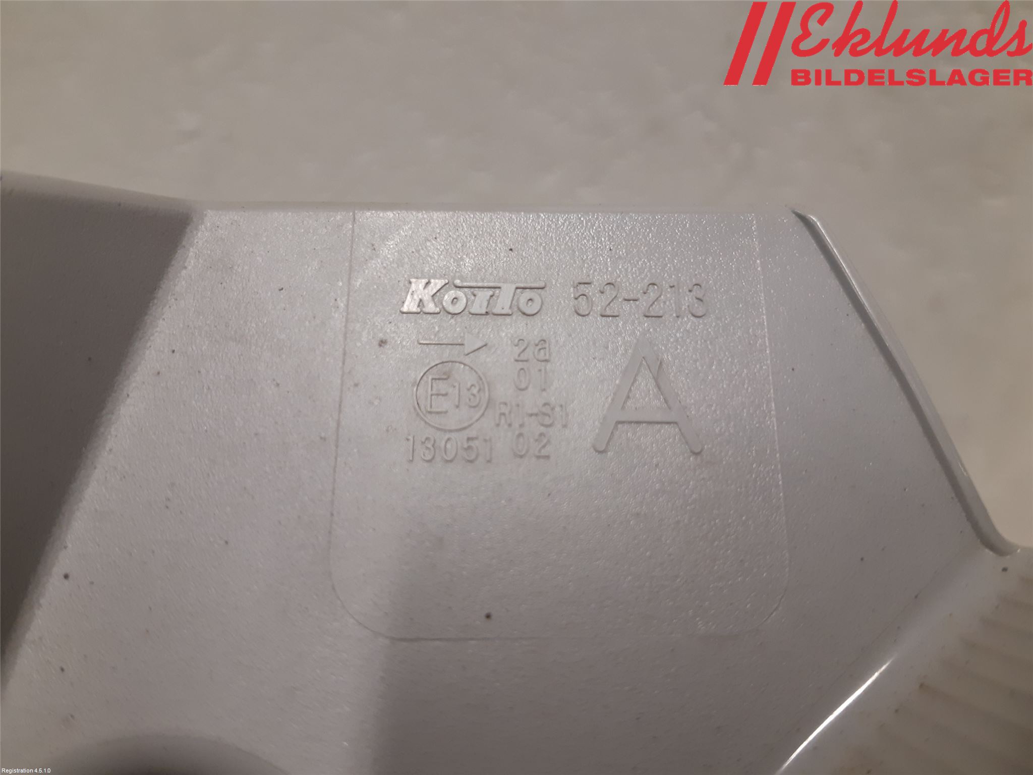 Toyota VERSO-S 11-16 Bakljus Höger