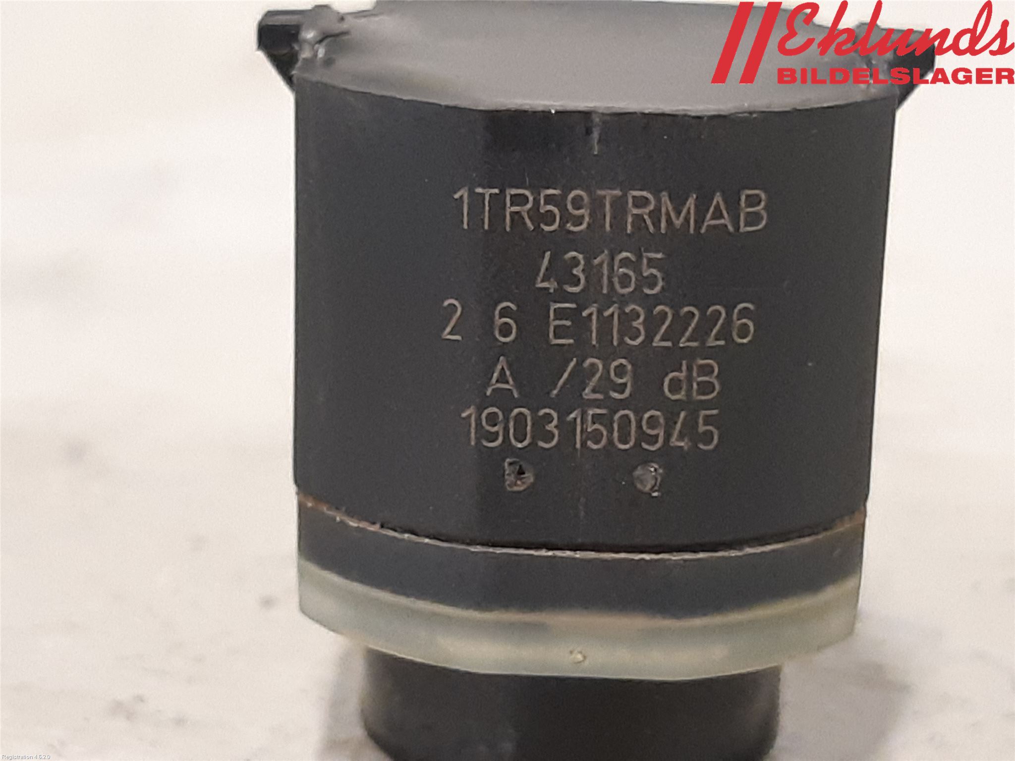 Fiat 500 07- Parkeringshjälp Backsensor