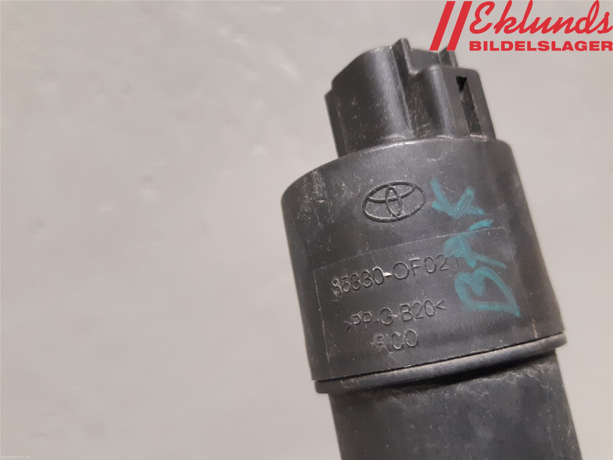 Toyota YARIS XP130 15-20 Spolarpump Baklucka
