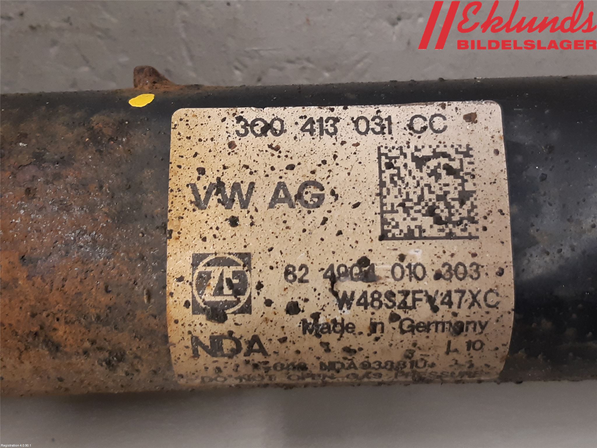 Volkswagen VW PASSAT 15-19 Fjäderben Fram Höger