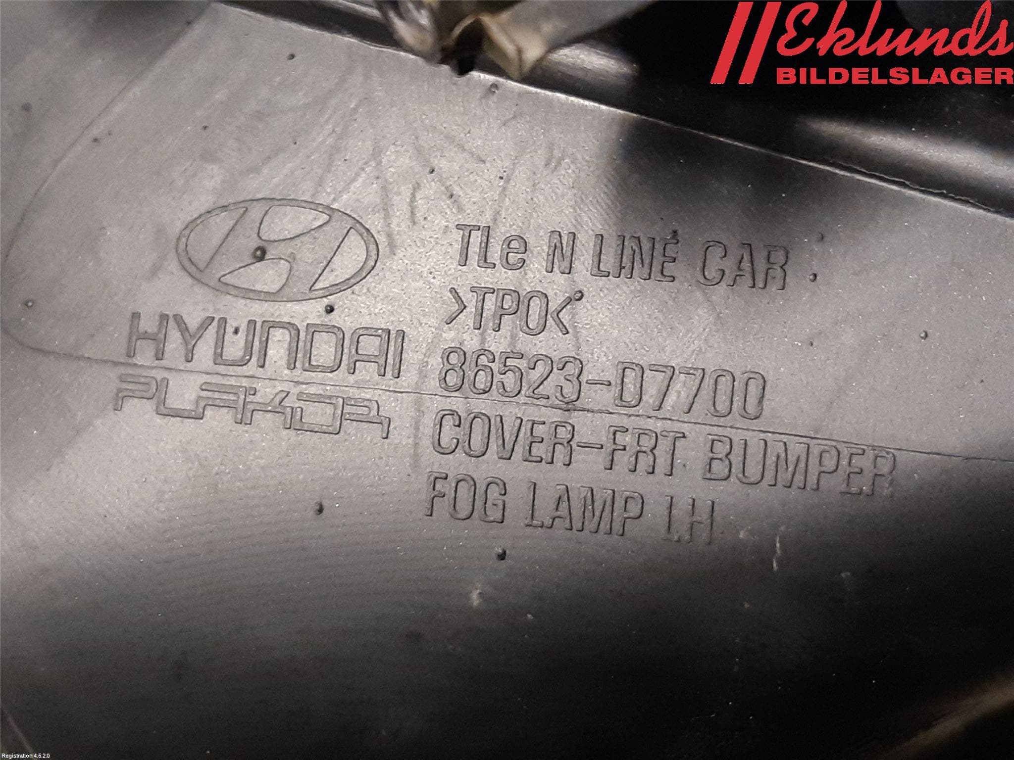 Hyundai TUCSON 05- Dimljussarg Fram