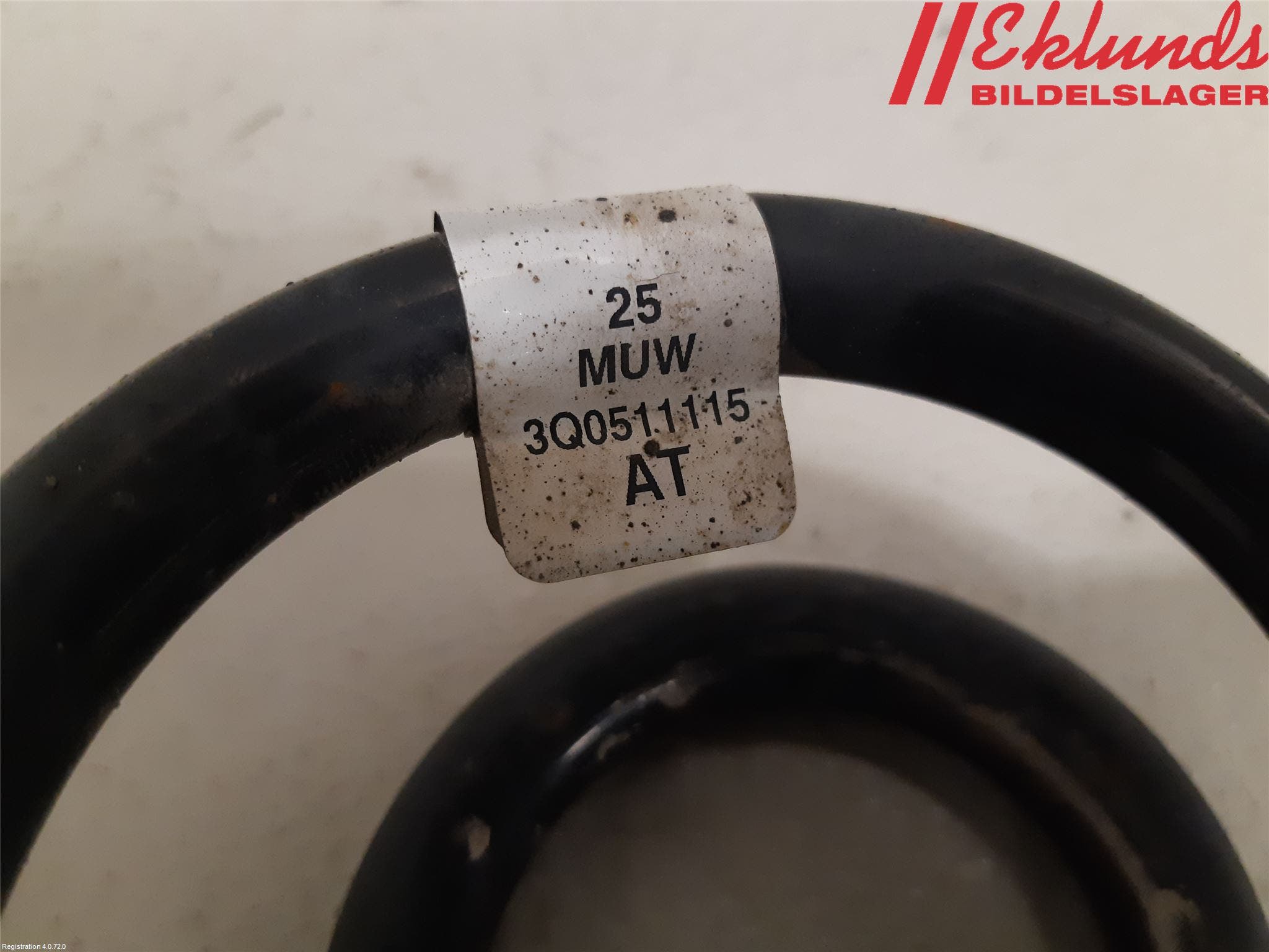 Volkswagen VW PASSAT 15-19 Fjäder Bak