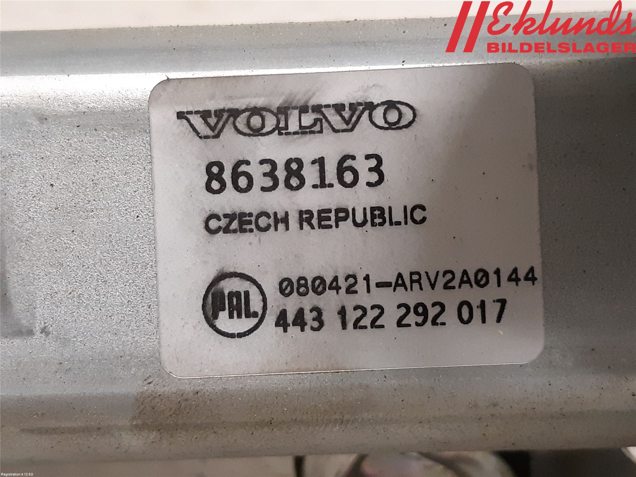 Volvo XC90 07-14 Torkarmotor Baklucka