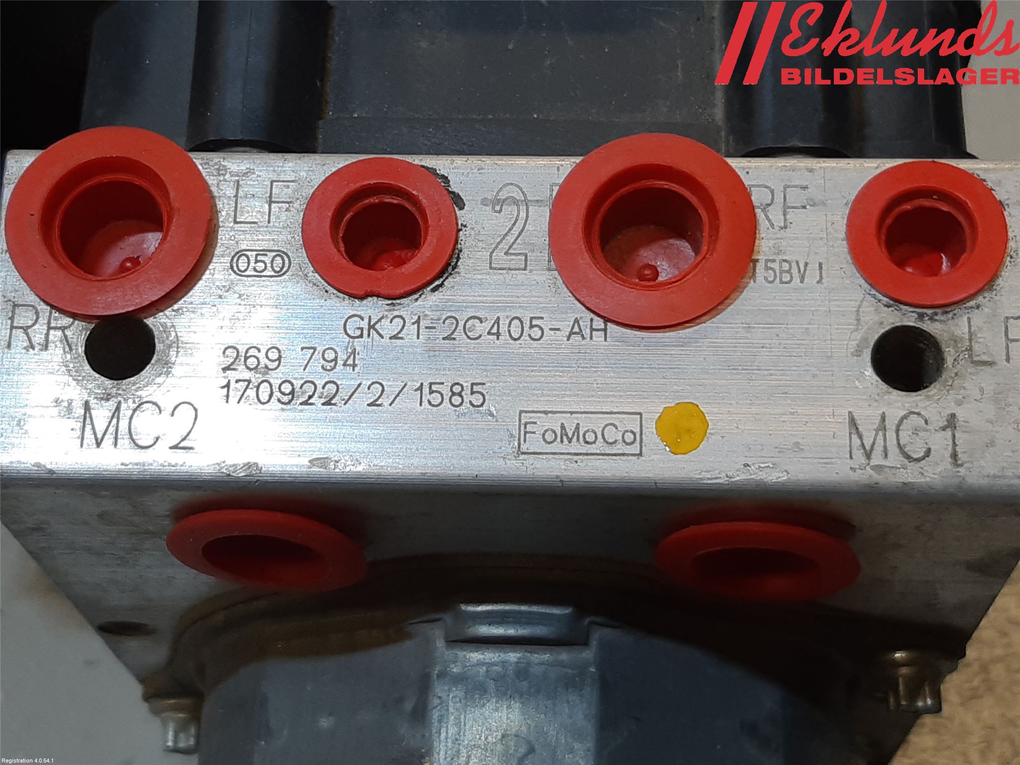 Ford TRANSIT SKÅP/BUSS 14-22 Abs Hydraulaggregat