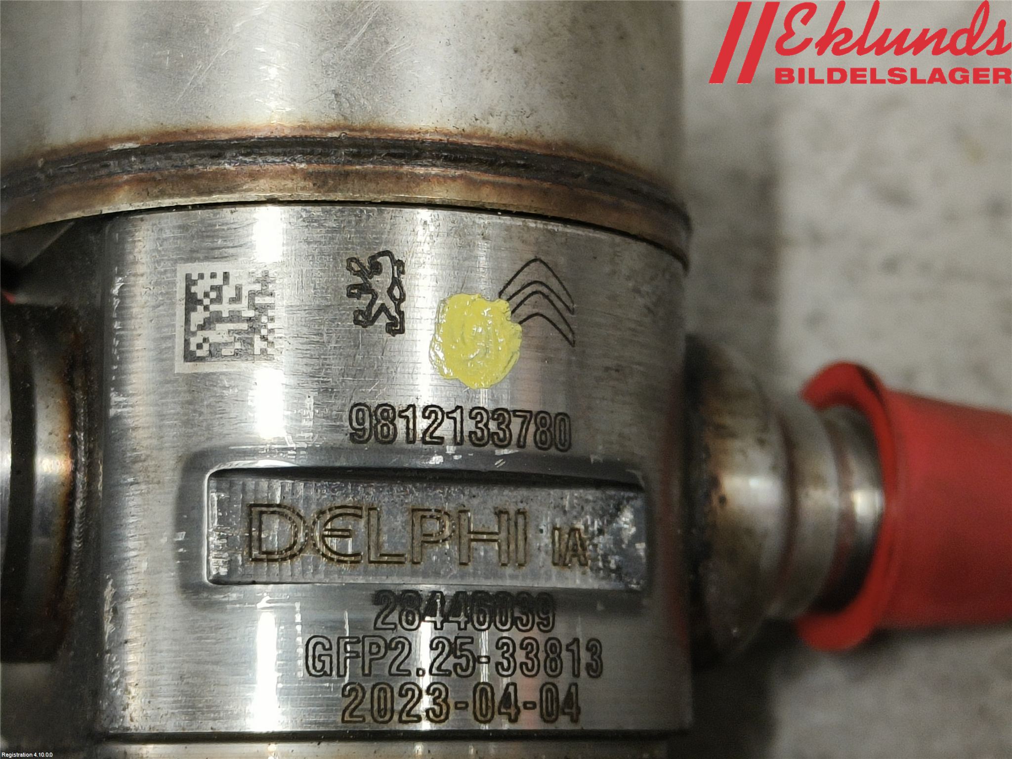 Peugeot 308/E-308 21- Bränslepump Mek