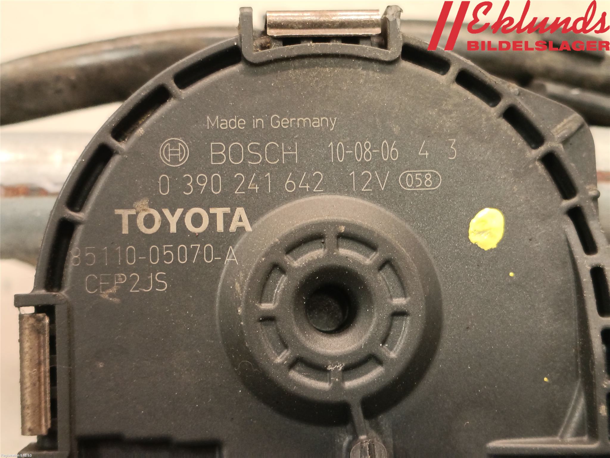 Toyota AVENSIS 09-15 Torkarmotor Vindruta