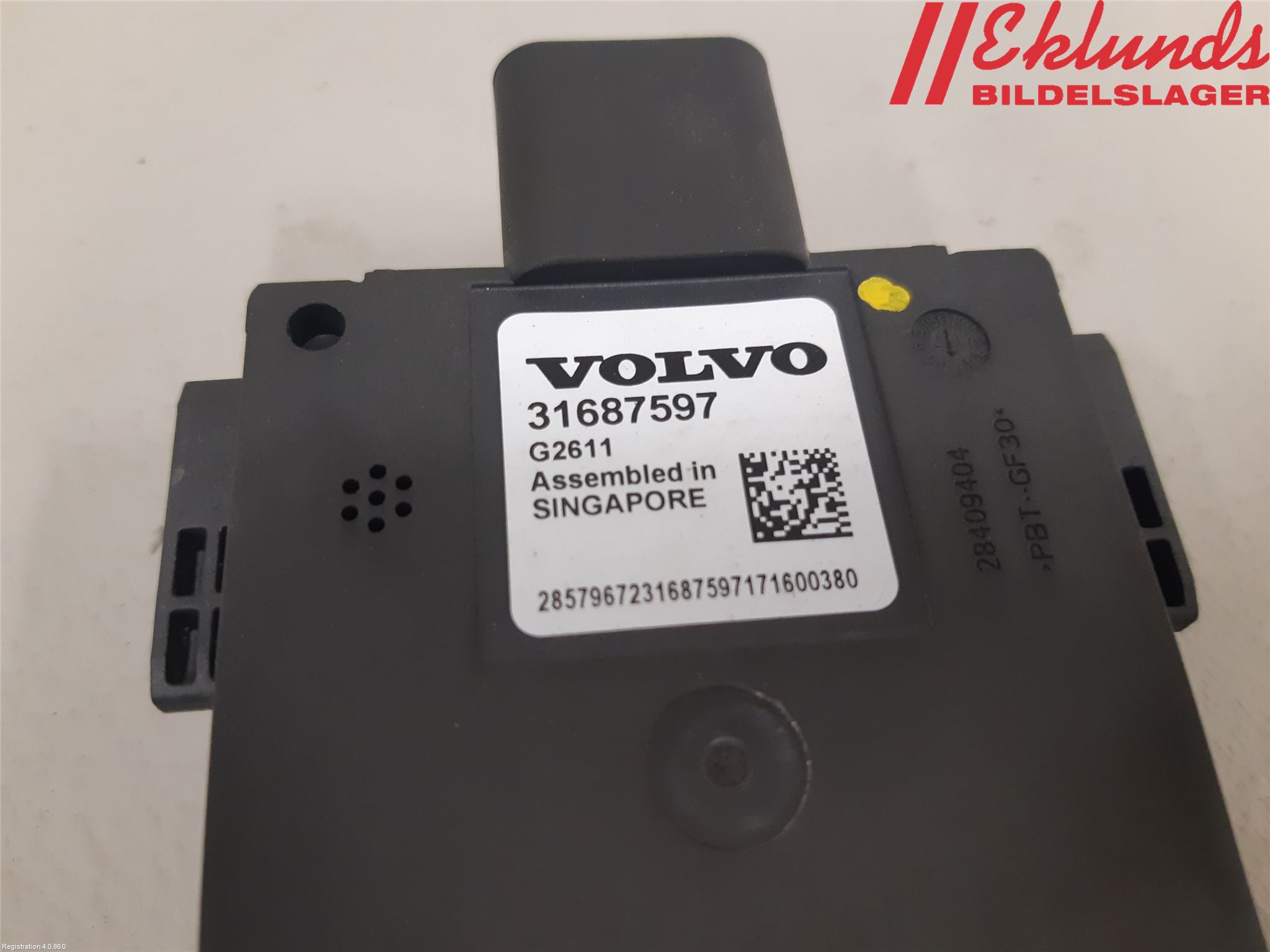 Volvo XC60 14-17 Sensor Aktivt Kollisionsskydd