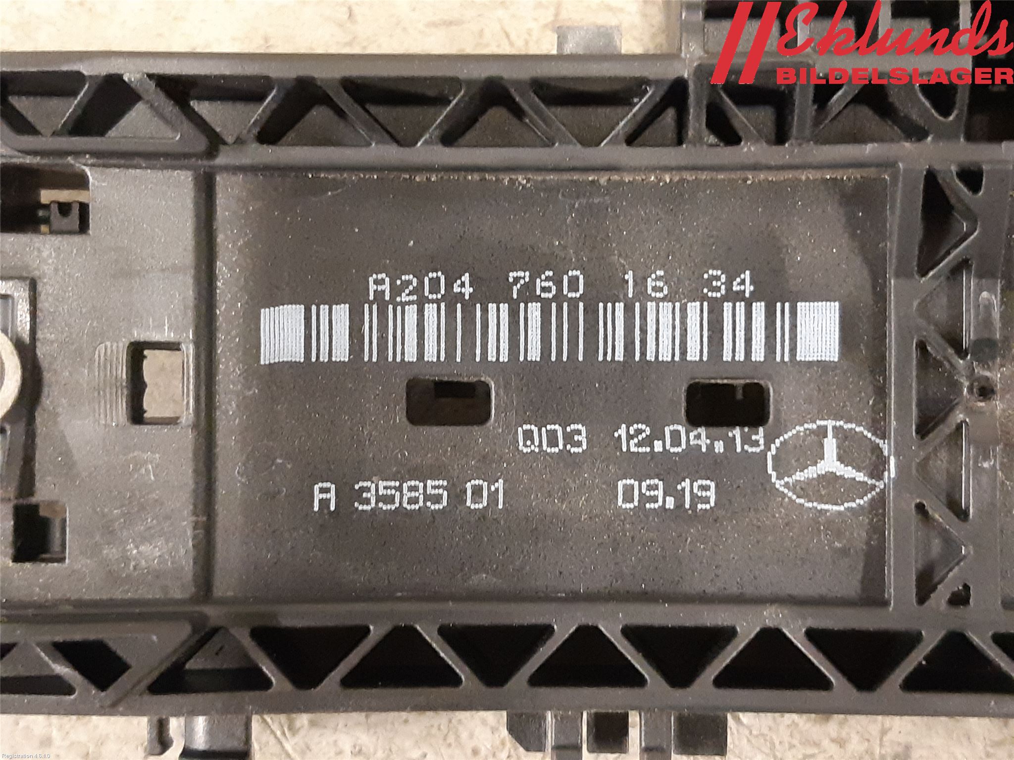 Mercedes-Benz MB E-KLASS (W212) 09-16 Dörrhandtag Yttre Hö