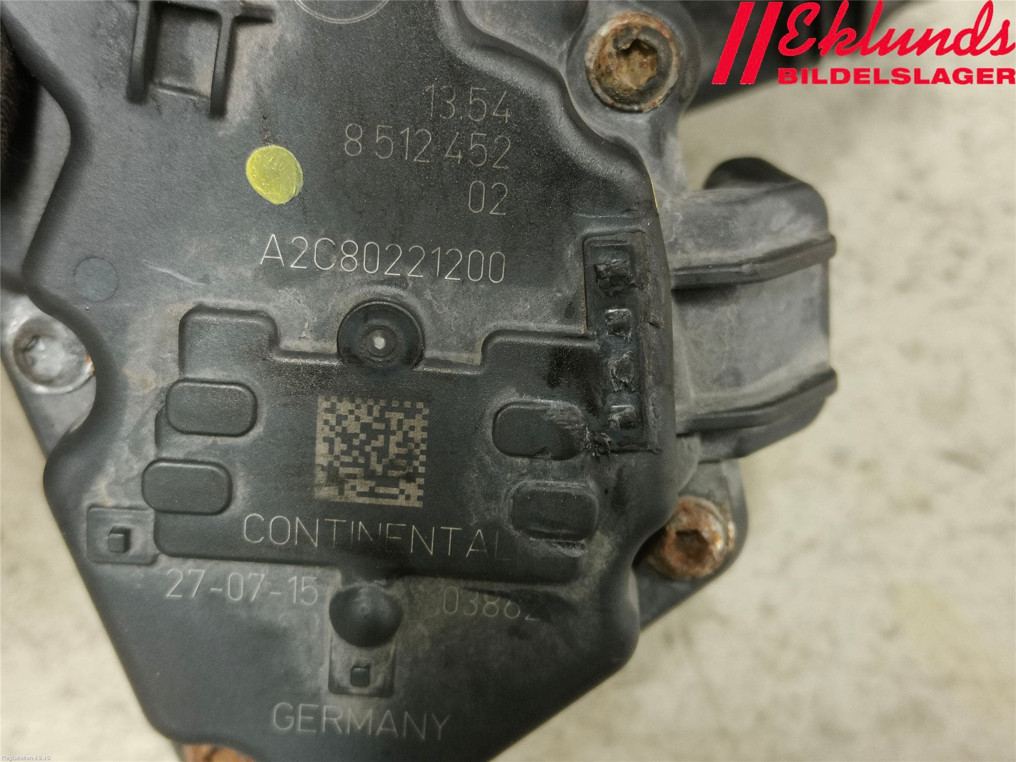 BMW X3 F25 10-17 Injspjällhus