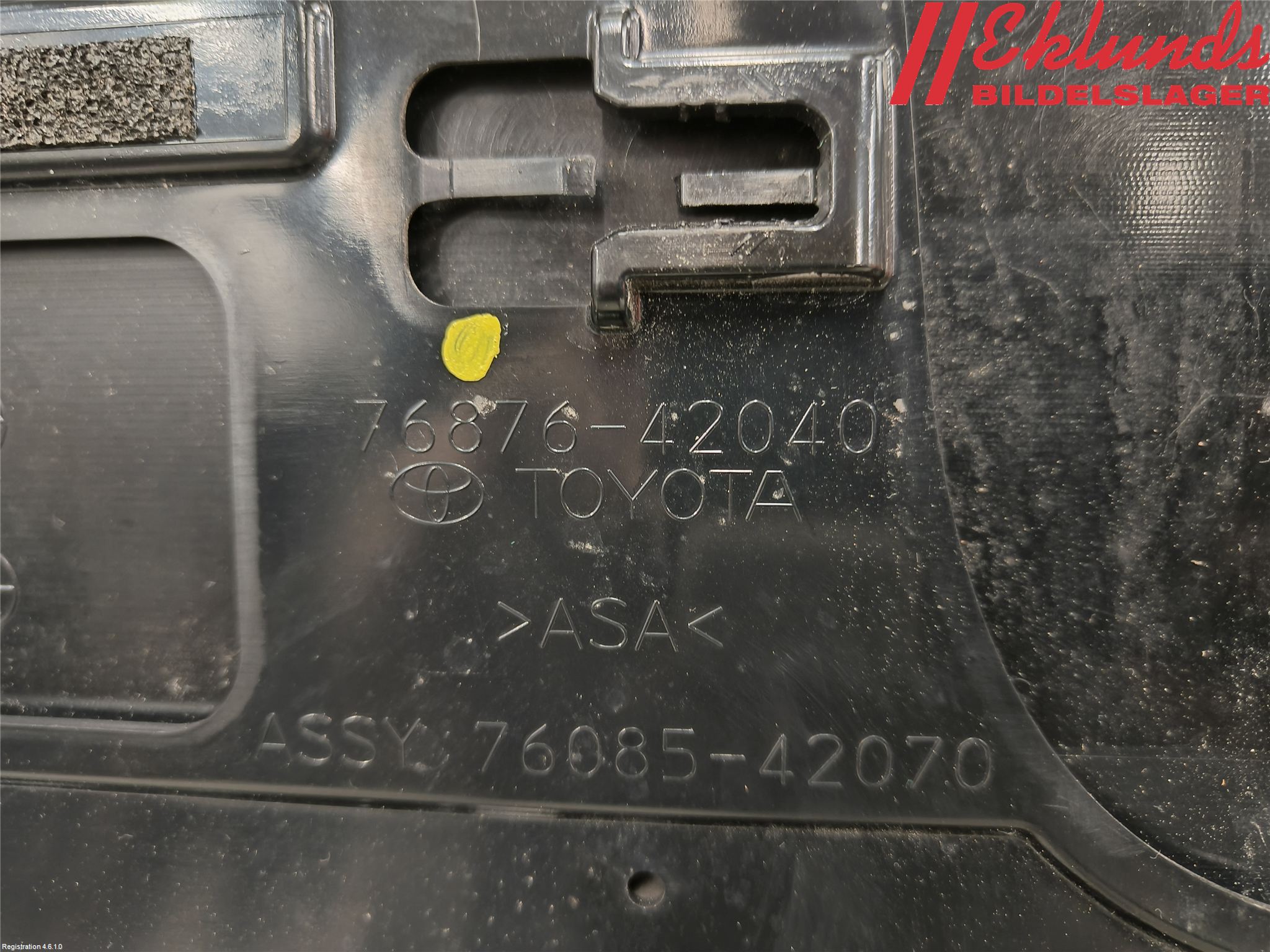 Toyota RAV4 19- Spoiler Baklucka