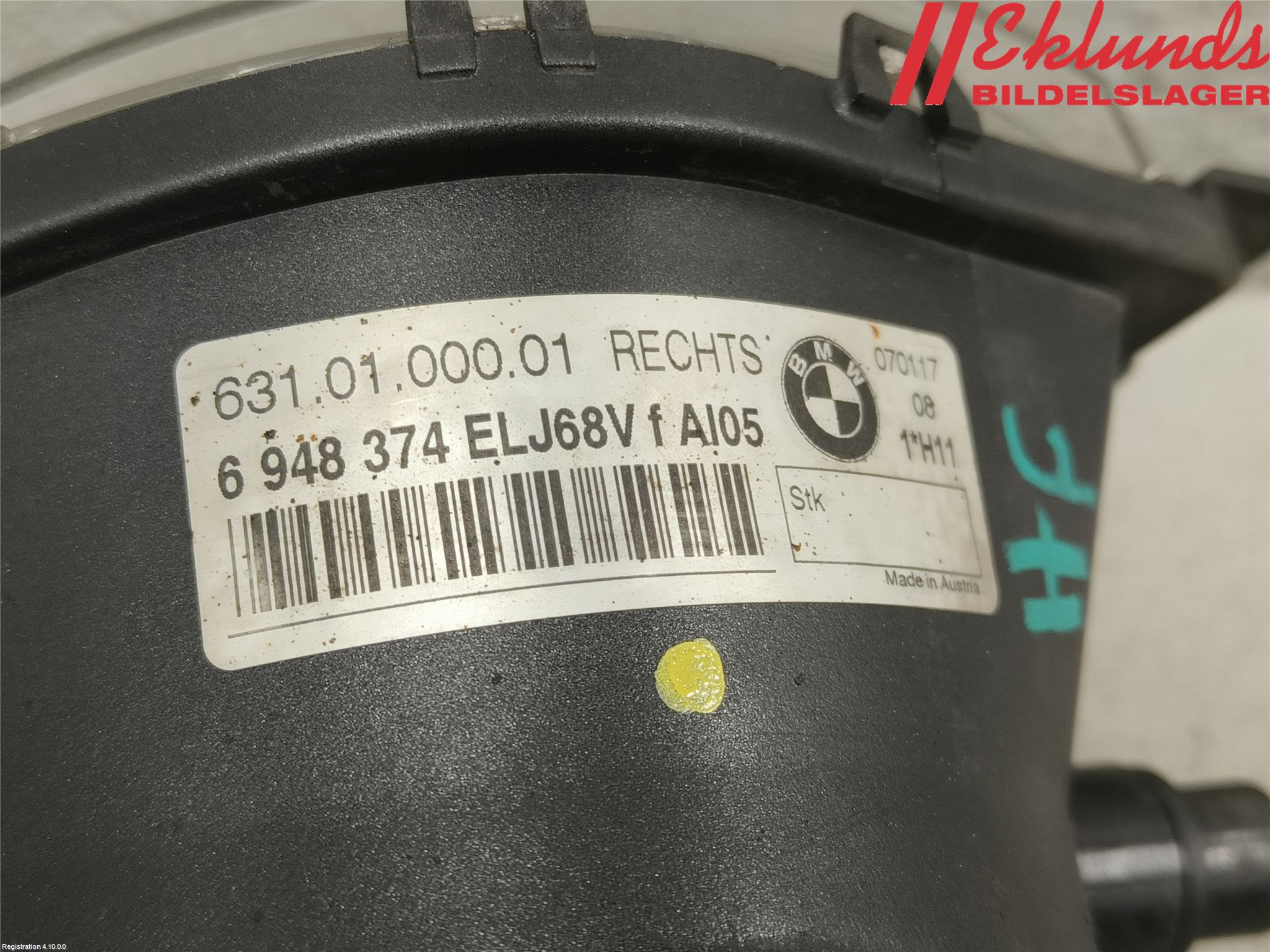 BMW 3 E90/91 SED/TOU 05-12 Dimljus-Varselljus Fram