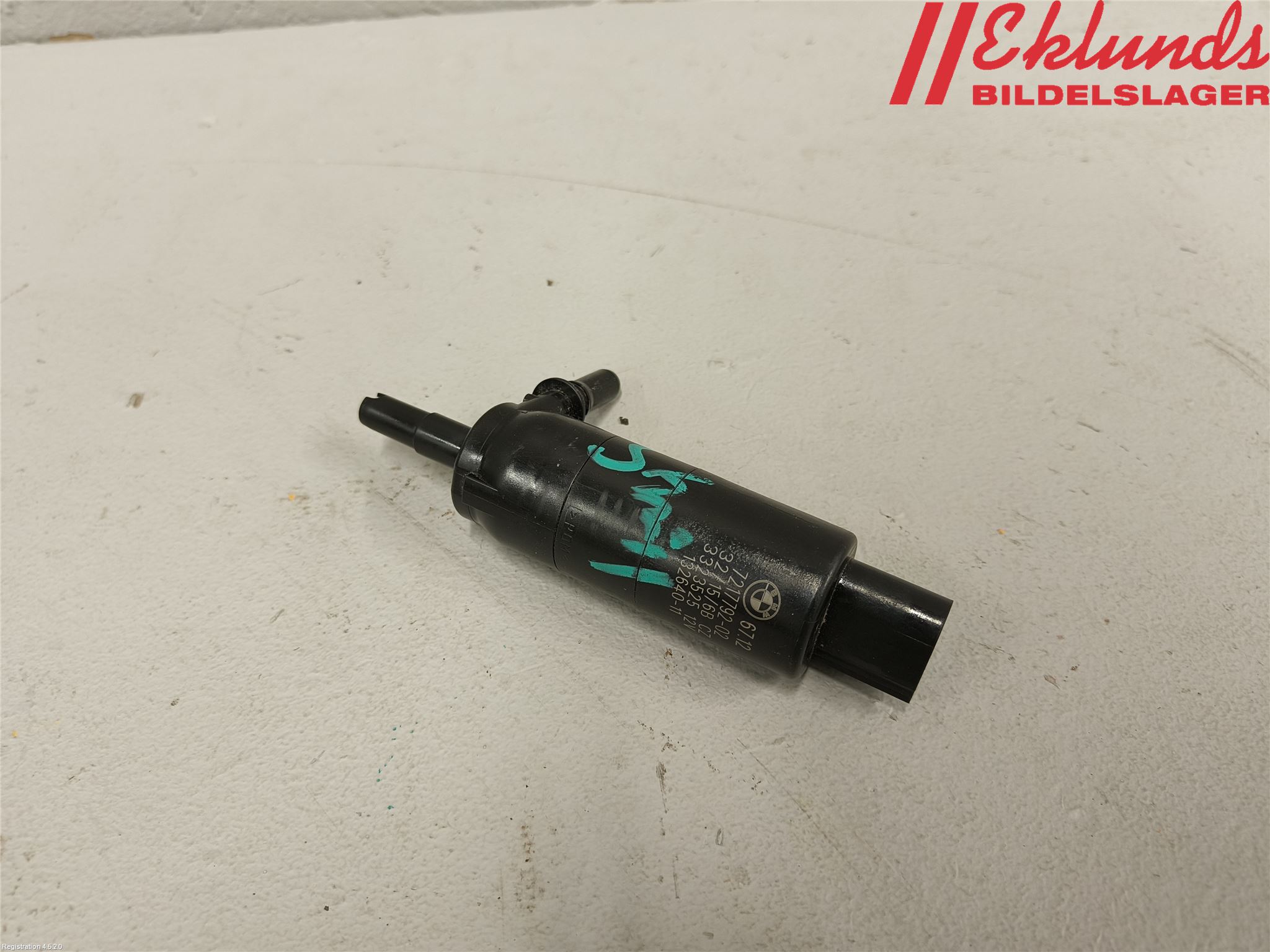 BMW 5 F10/F11/F18 09-17 Spolarpump Högtryck