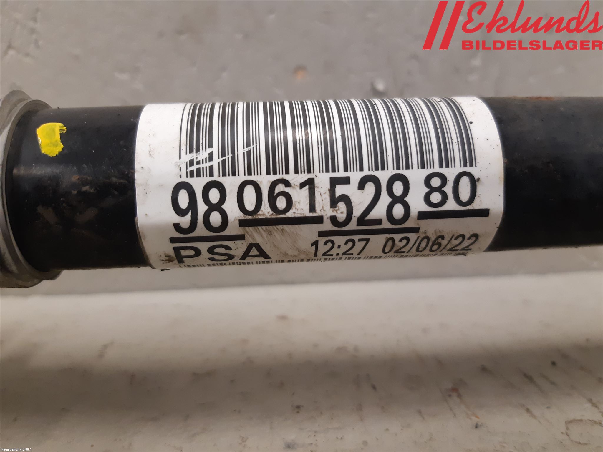 Peugeot EXPERT/E-EXPERT 17- Drivaxel Fram Vänster