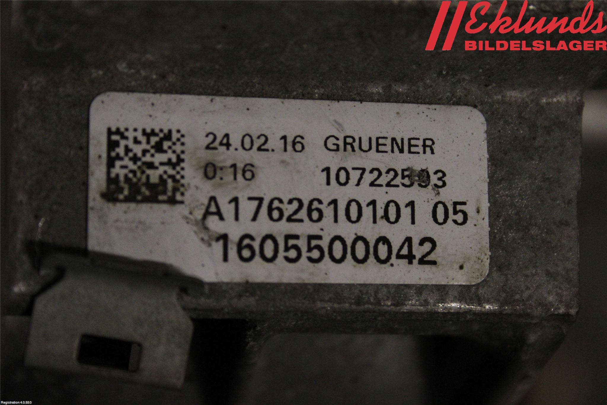 Mercedes-Benz MB A-KLASS (W176) 13-18 Växellåda Man 6 Vxl