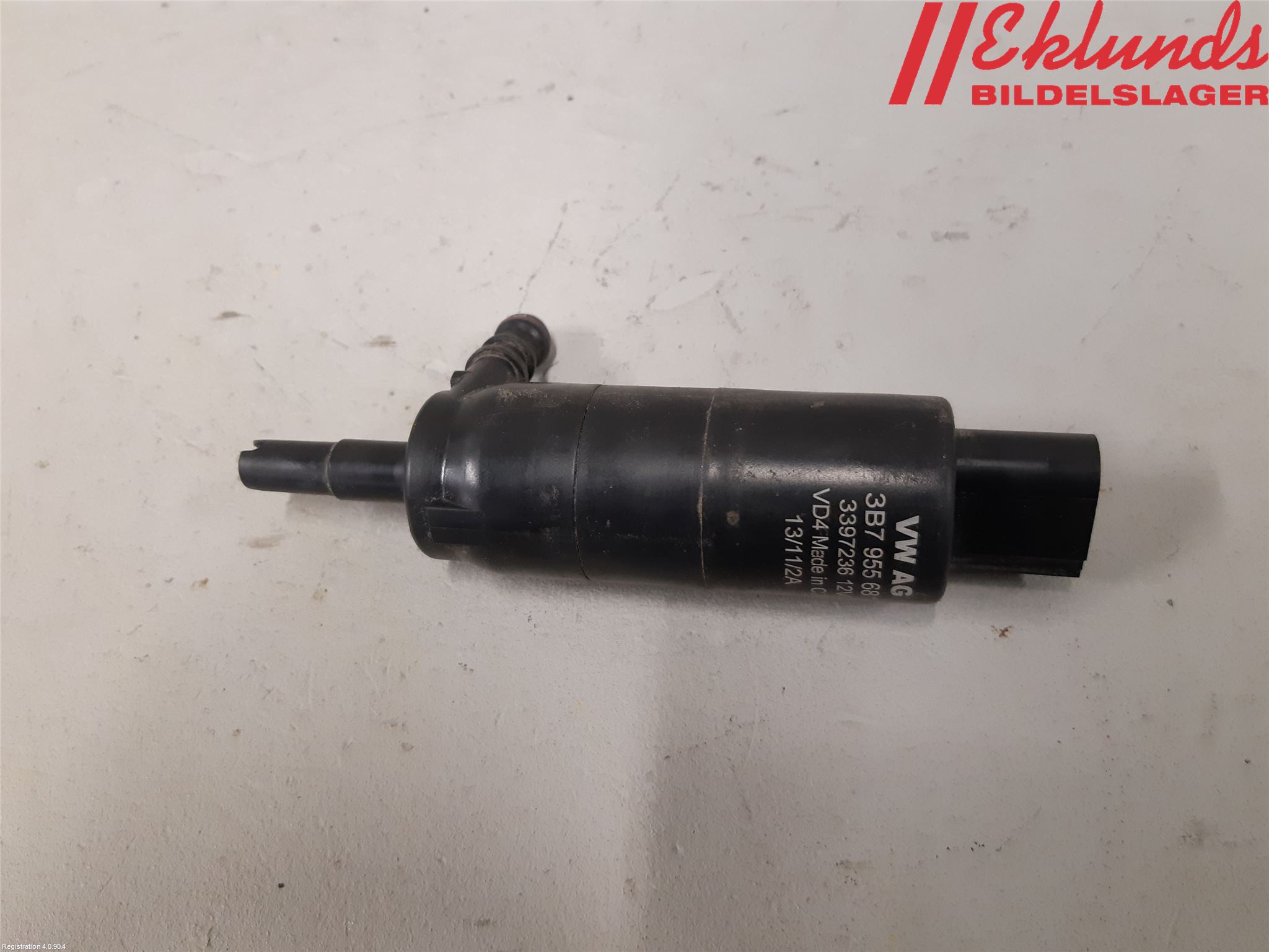 Volkswagen VW GOLF VI 09-13 Spolarpump Högtryck