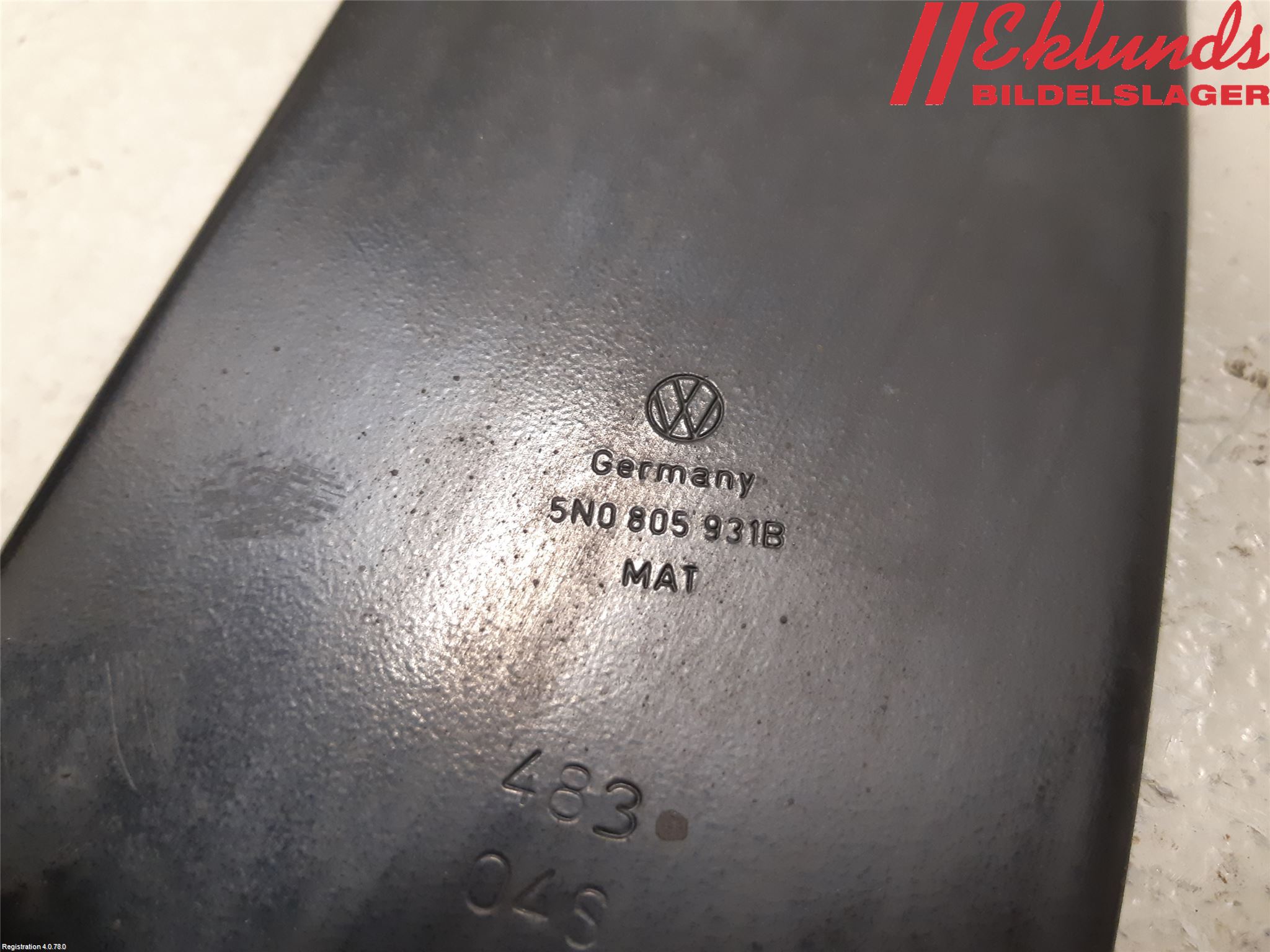 Volkswagen VW TIGUAN 07-16 Frontplåt