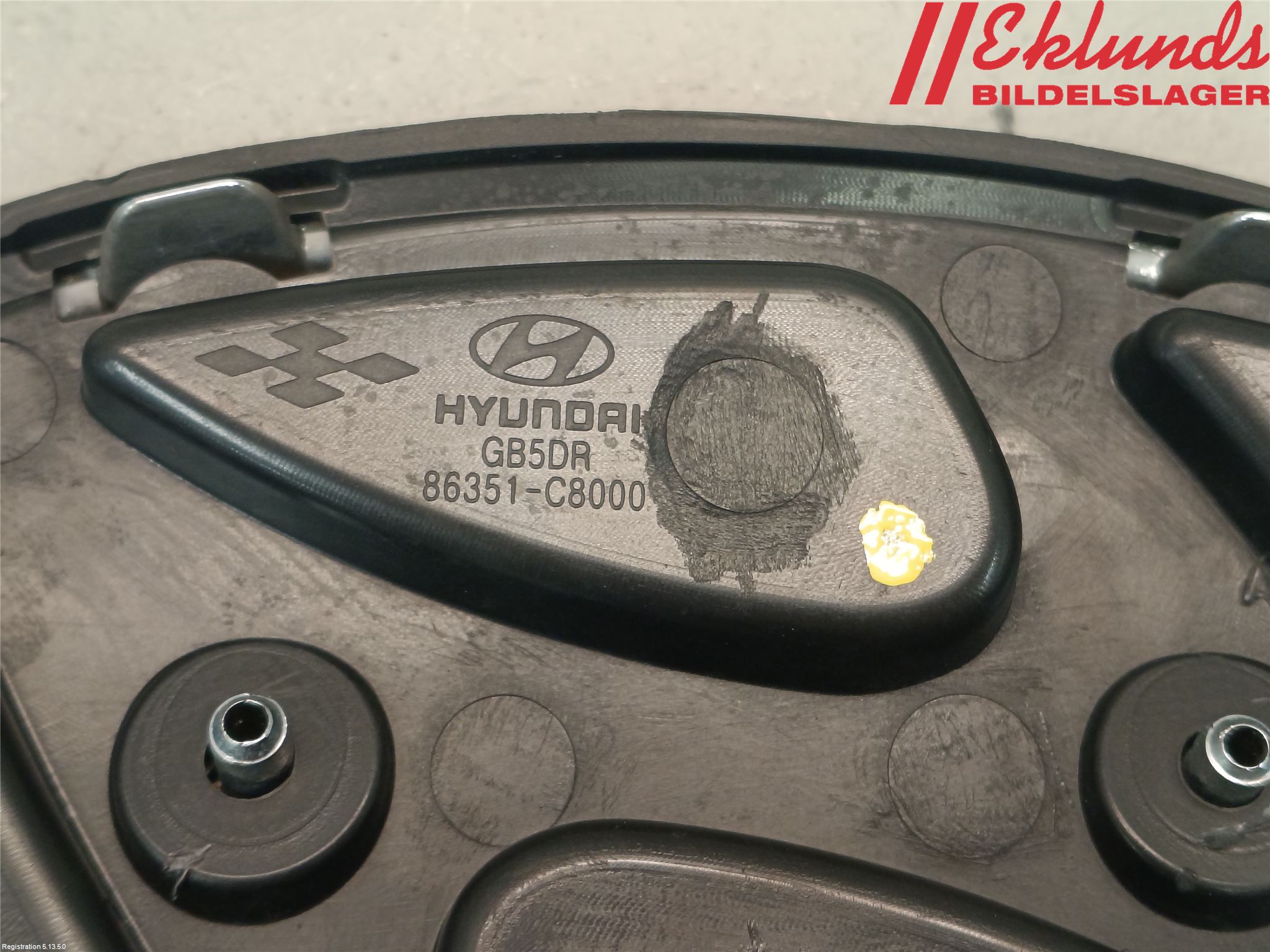 Hyundai i20 GB 15-20 Stöt Utfyllnad-List-Grill