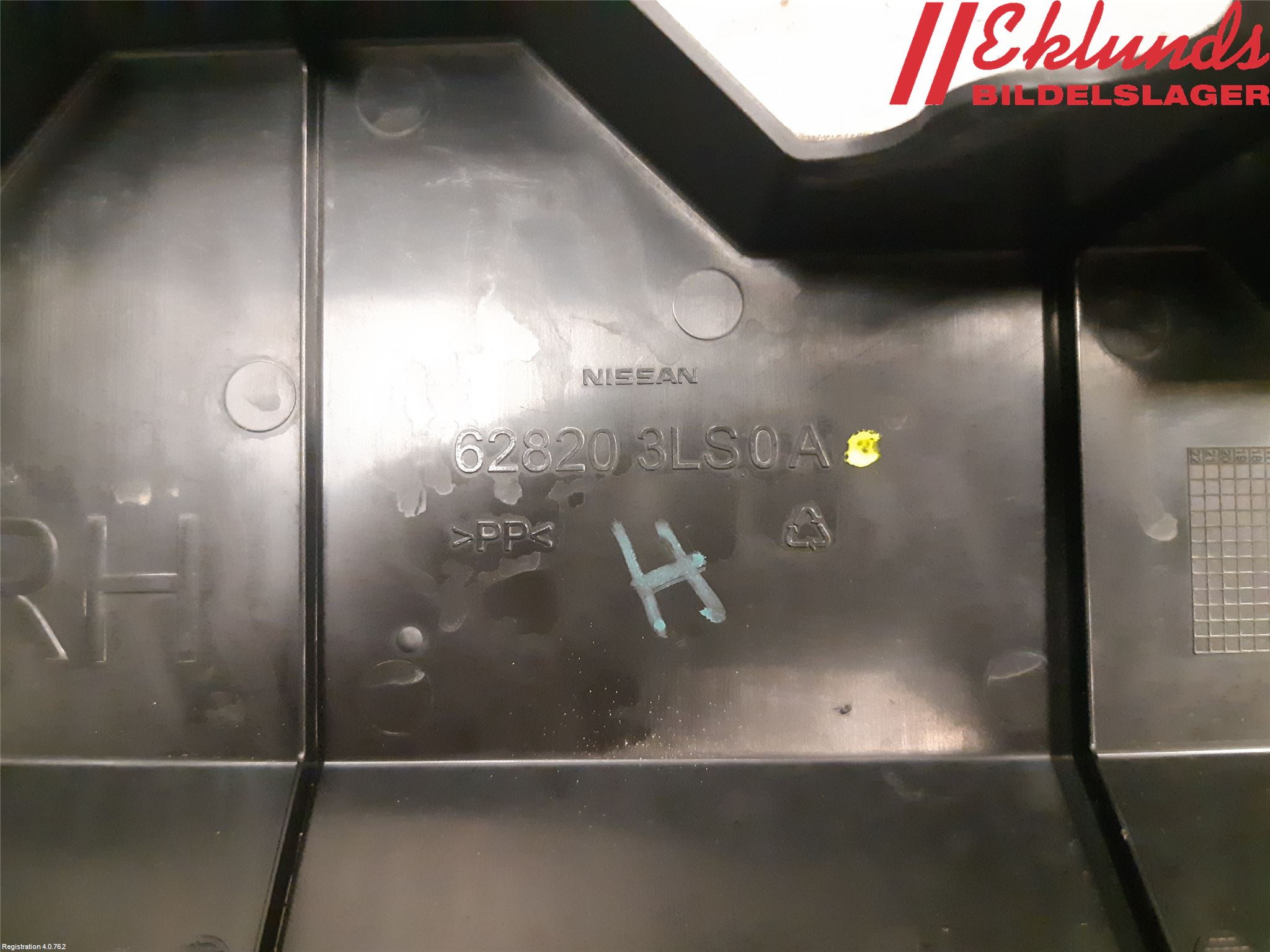 Nissan NV200/NV200 COMBI Deflektor Plåt-Plast Kylning