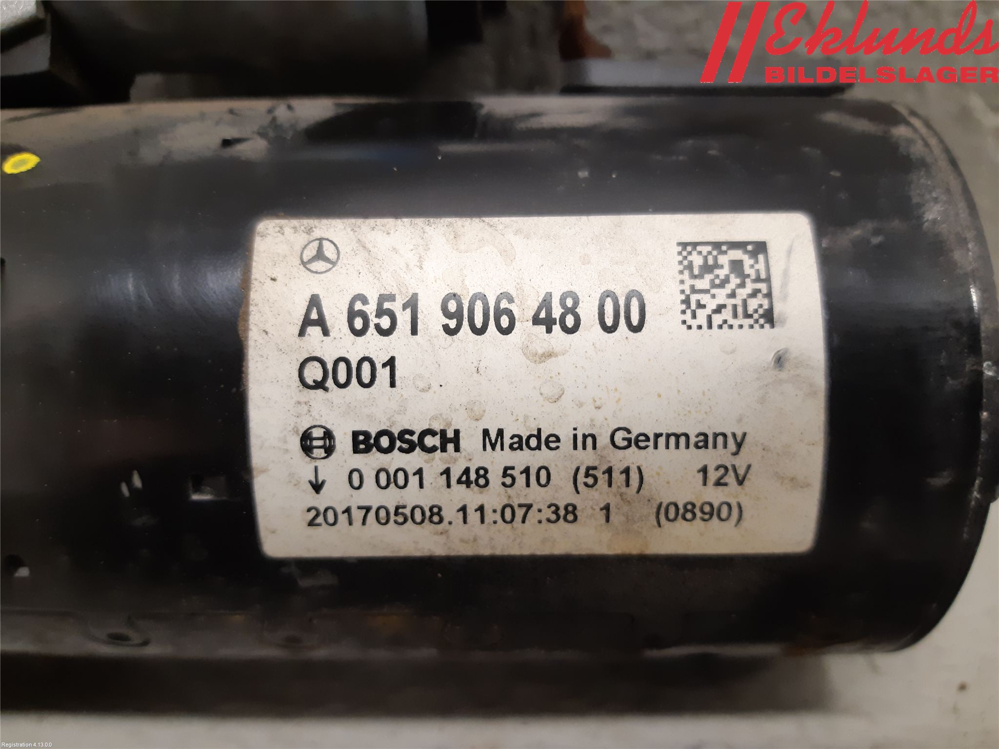 Mercedes-Benz MB C-KLASS (W205) 14-21 Startmotor Diesel