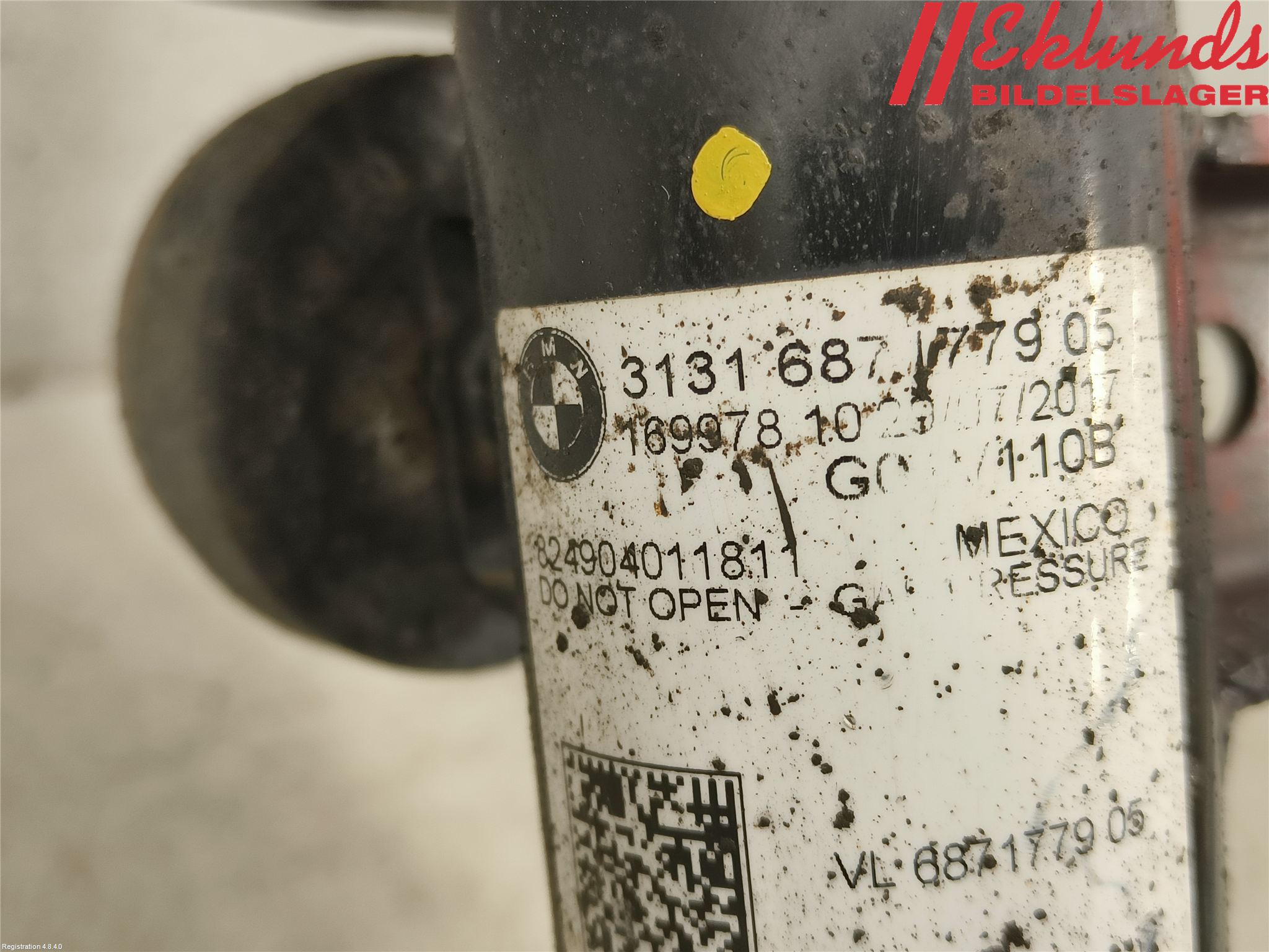 BMW X3 G01 18- Fjäderben Fram Vänster