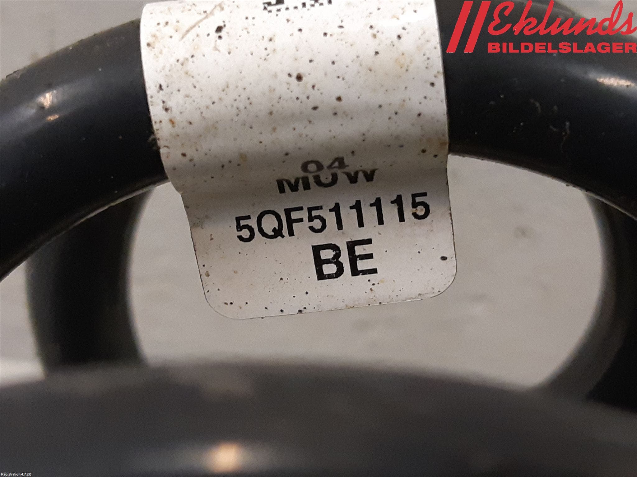 Volkswagen VW TIGUAN 16-24 Fjäder Bak