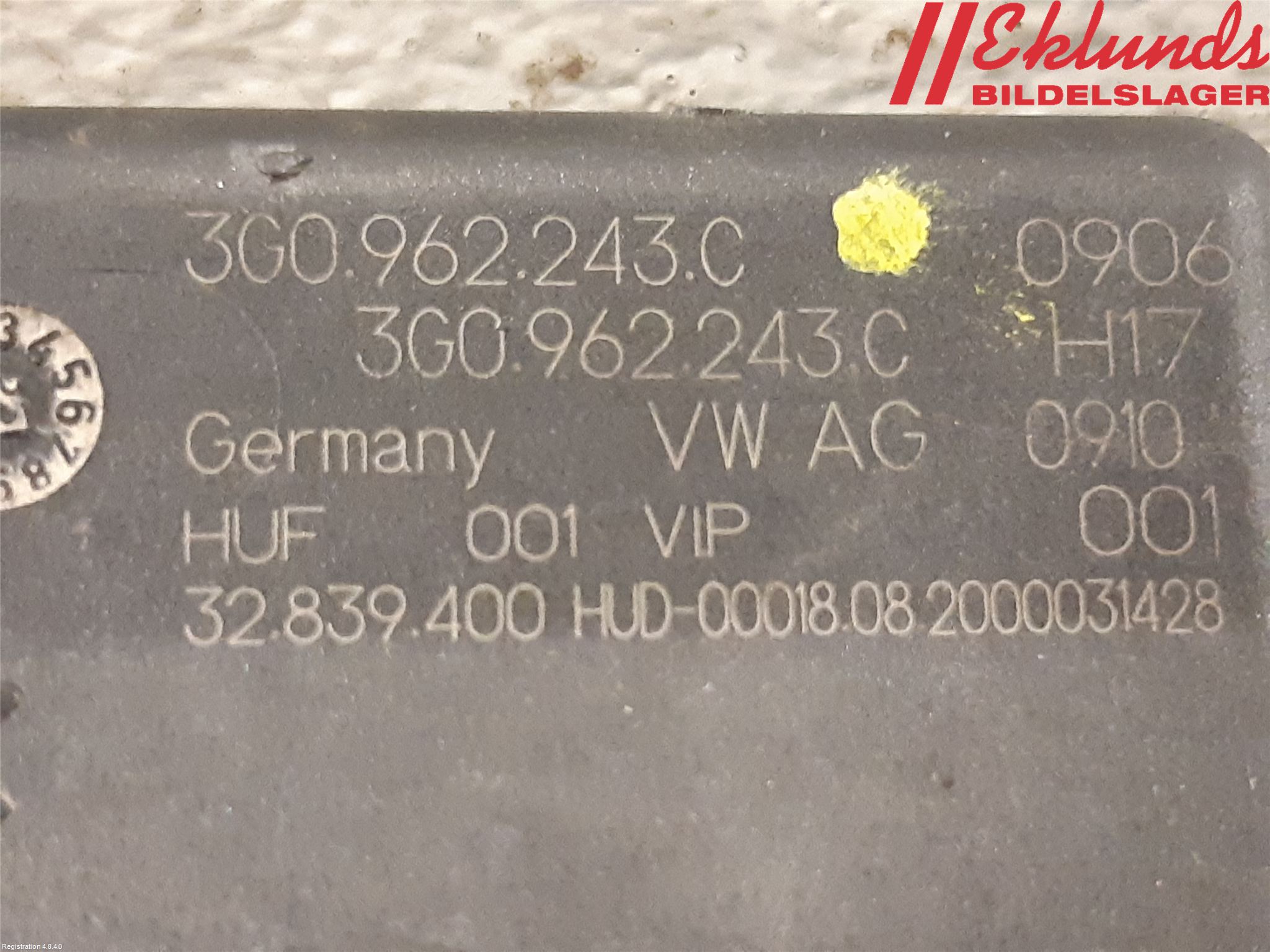 Volkswagen VW TIGUAN 16-24 Styrenhet Baklucka