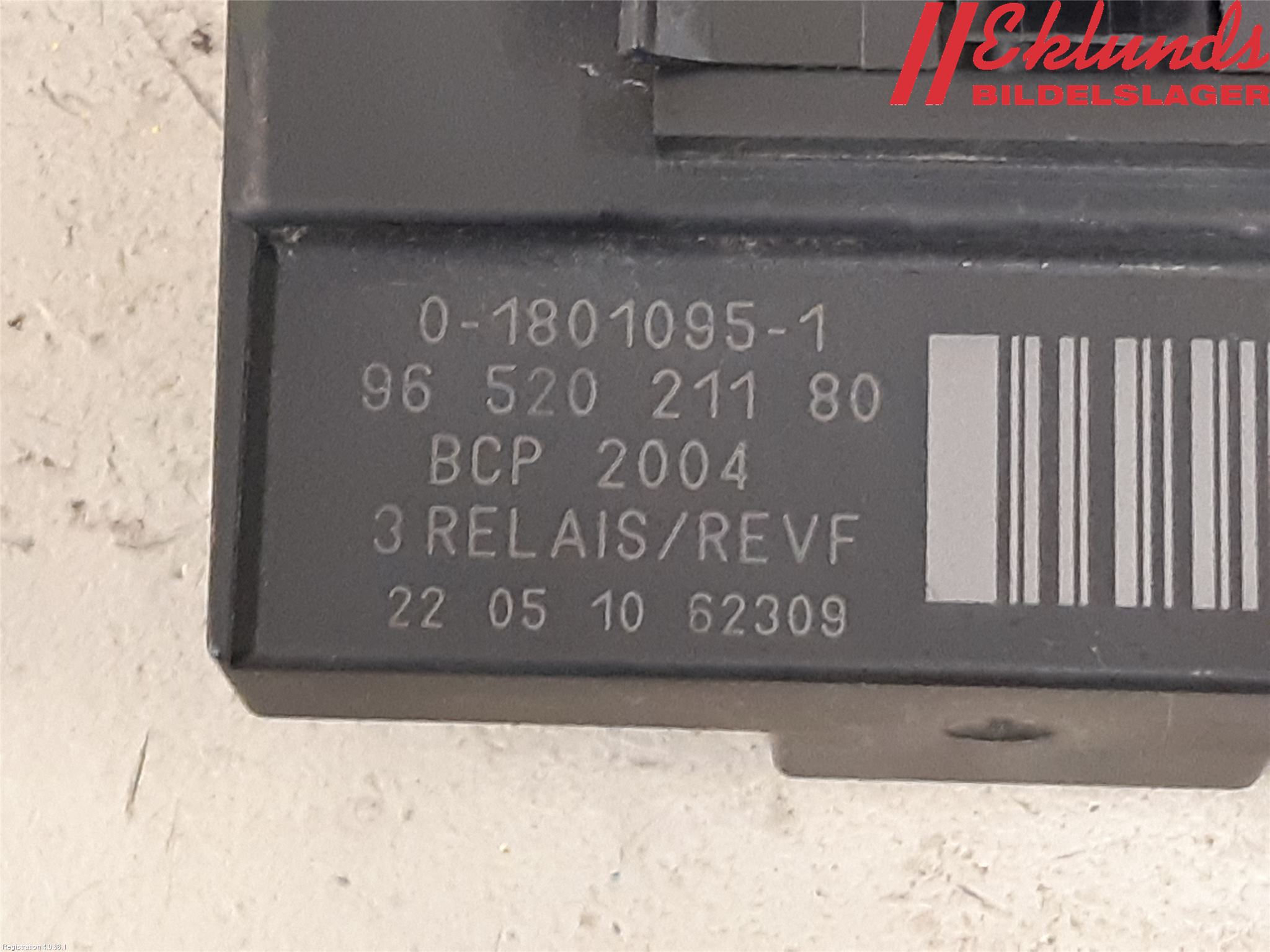 Peugeot EXPERT/E-EXPERT 17- Relä Övrigt