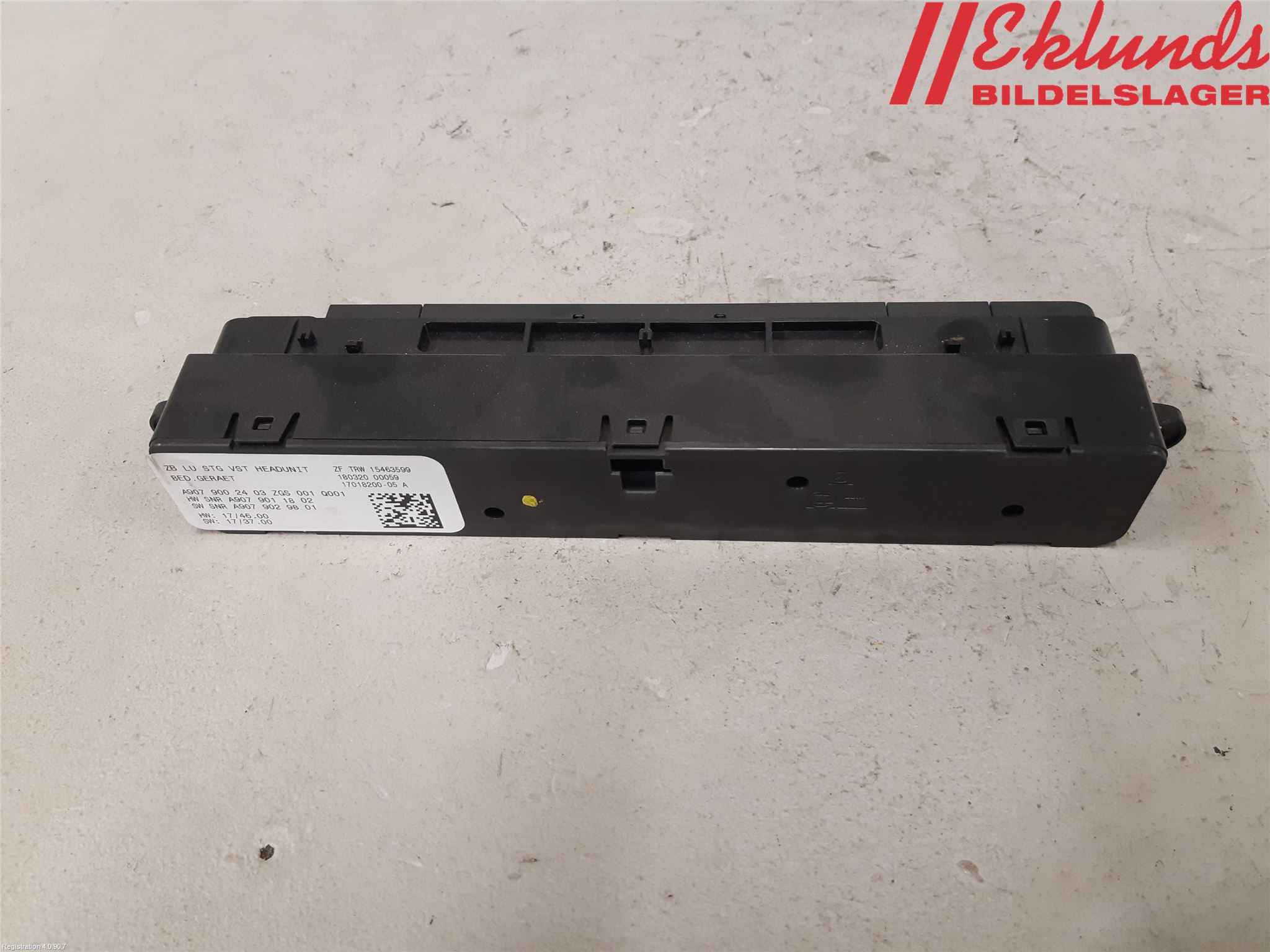 Mercedes-Benz MB SPRINTER (W907/W910) 19- Cd Radio - Multimediapanel