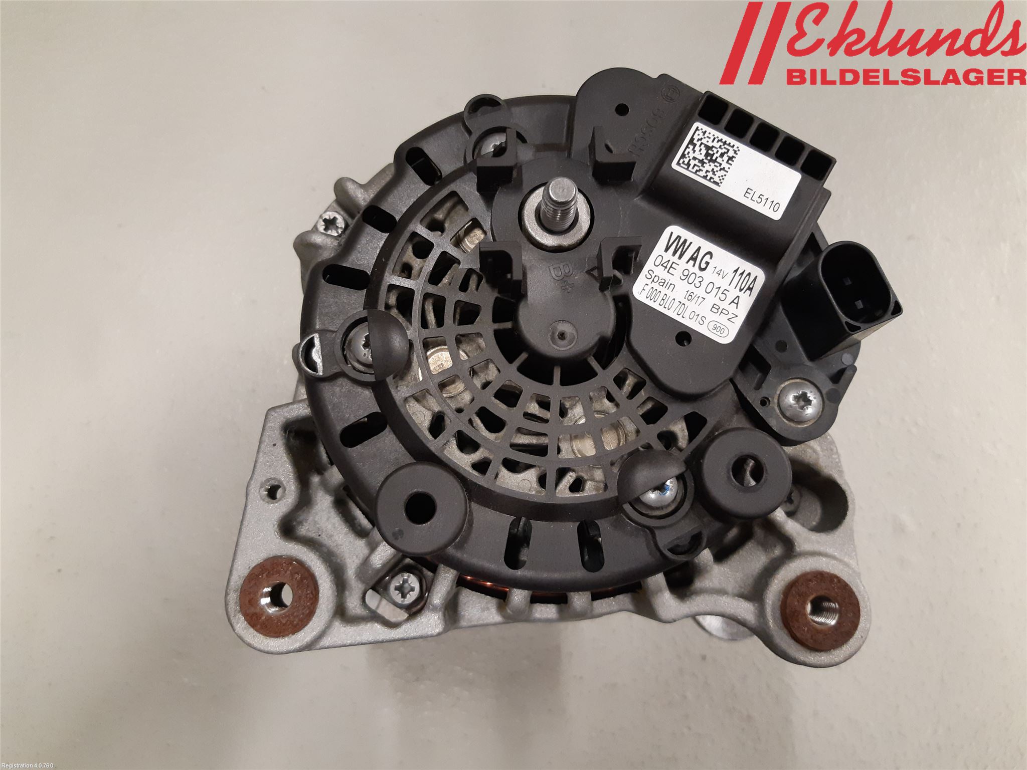 Volkswagen VW POLO 10-17 Generator