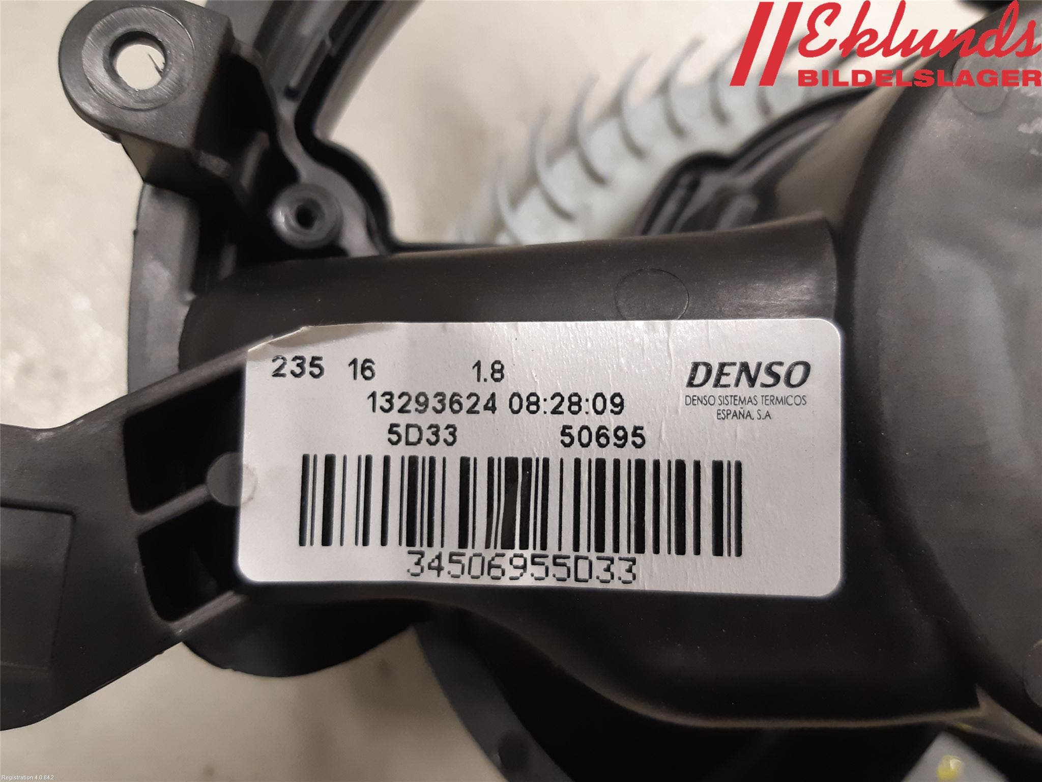 Opel CORSA E 15-19 Värmefläkt