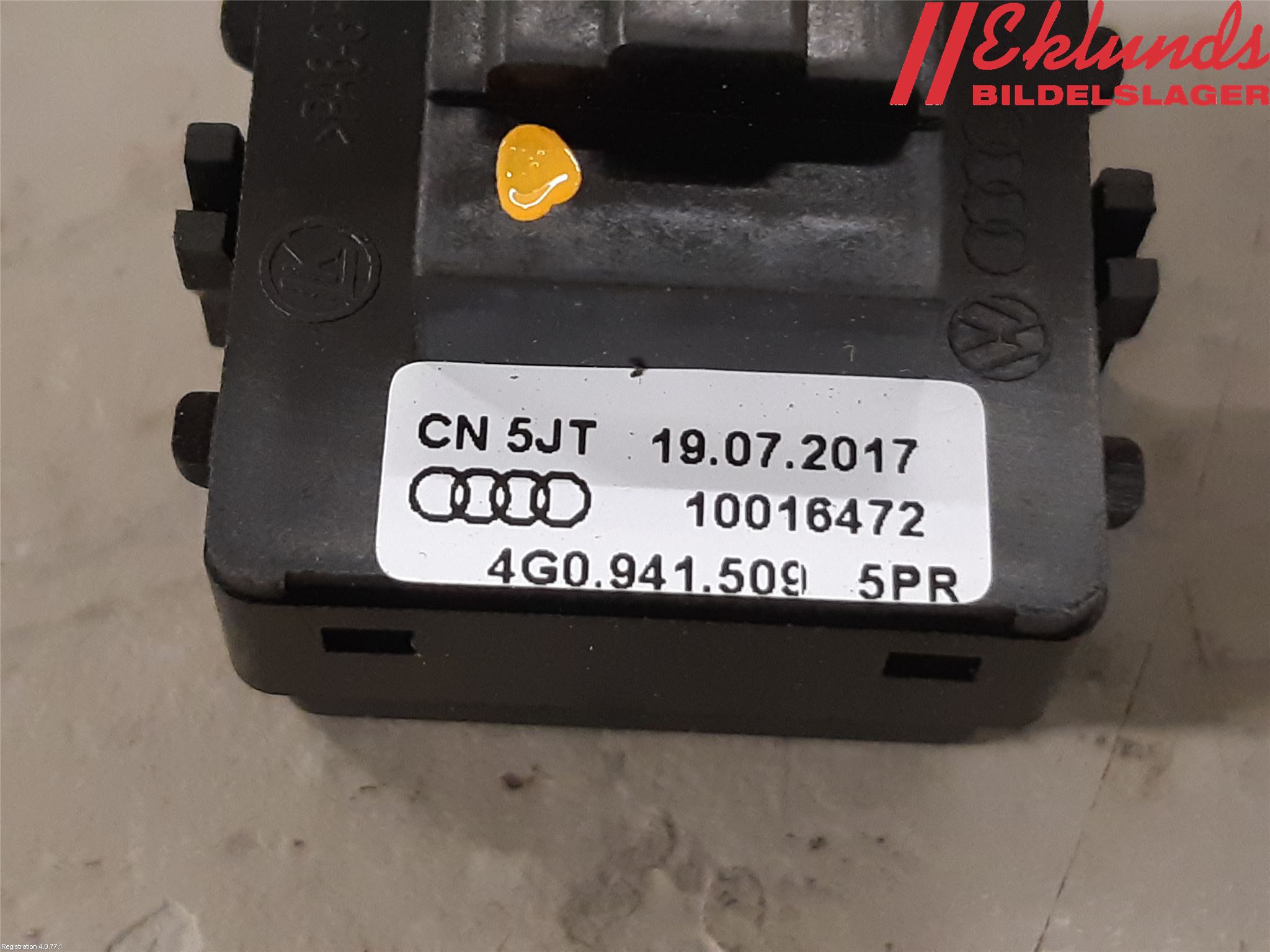 Audi A6/S6 4G 11-18 Strömställare Varnings