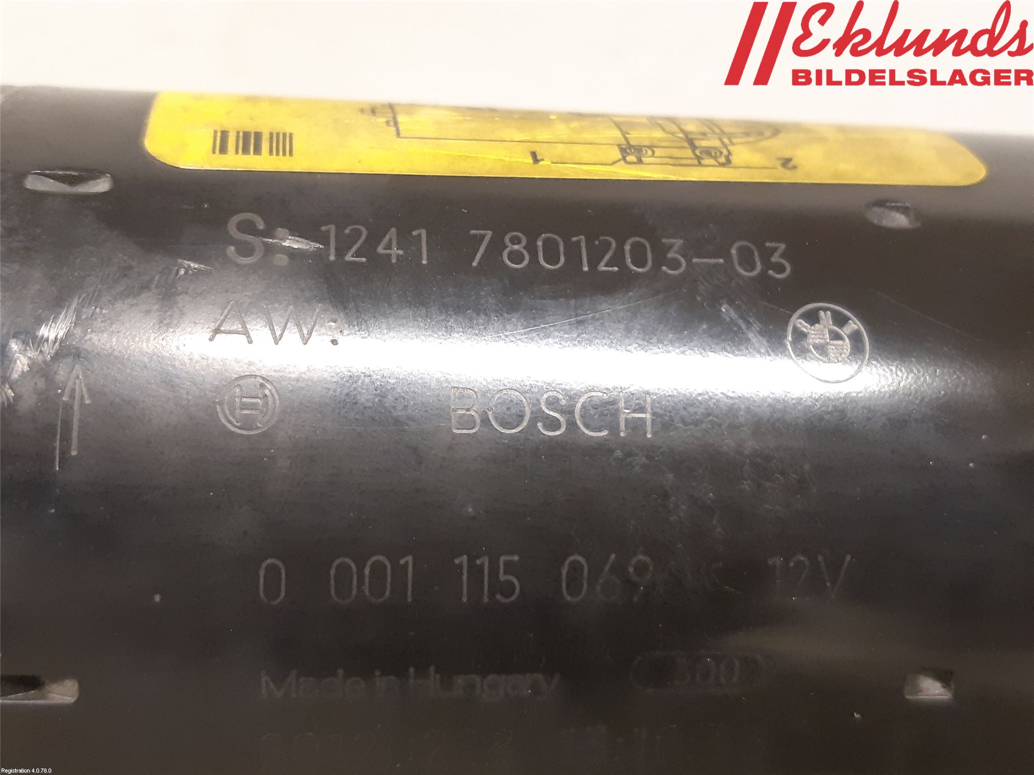 BMW X5 E70 07-13 Startmotor Diesel